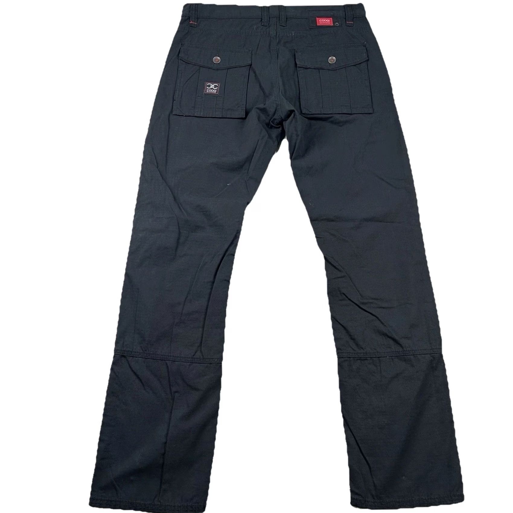Coogi VINTAGE COOGI Pants Mens 34x34 Cargo Rip Stop Utility Embroidered Patches Black Hip Hop Pants Mens Cargo Hip Hop Embroidered Patches Black 34x34 Size US 34 / EU 50 - 2 Thumbnail