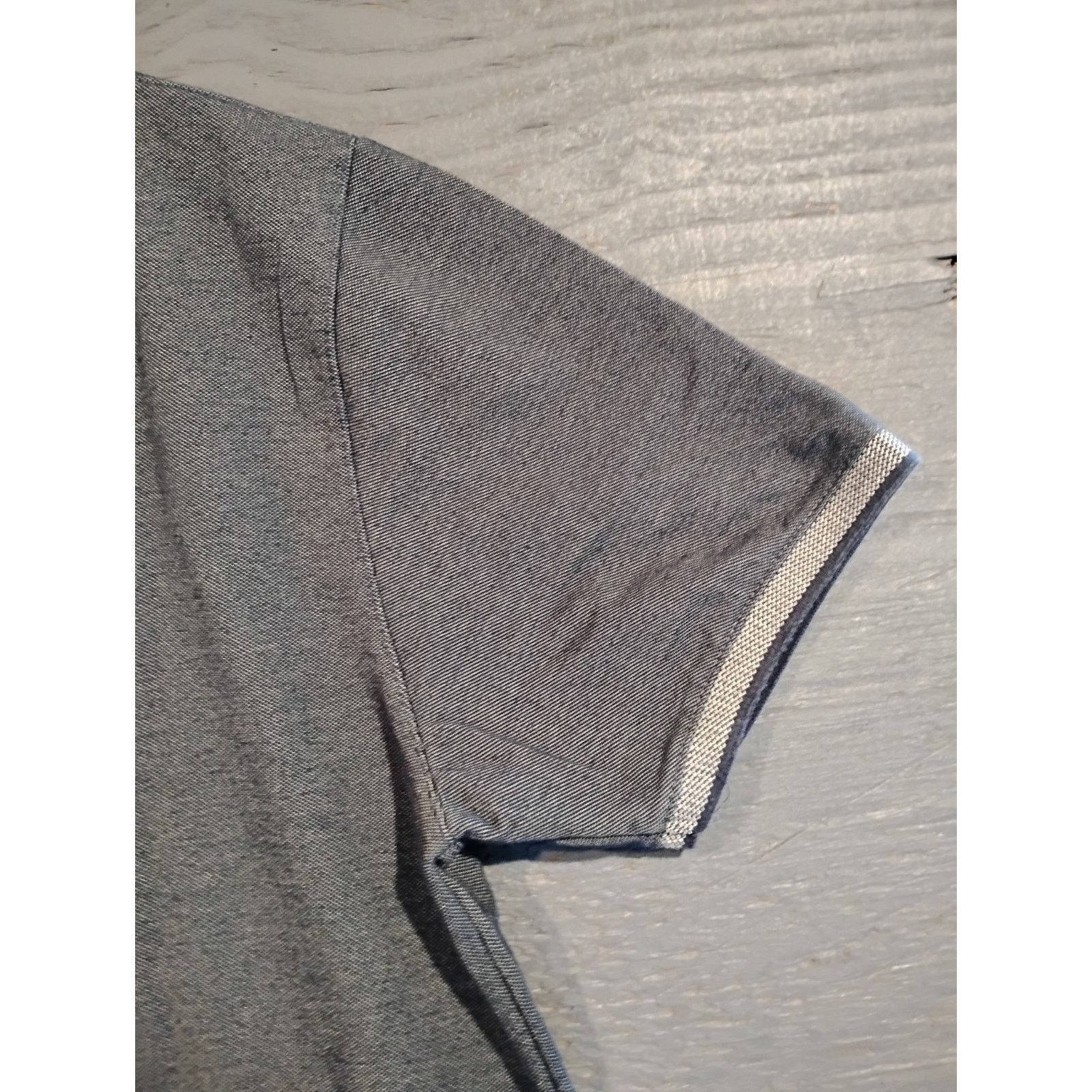 Other D & F Mens Gray Collar Shirt (Size Large) Size US L / EU 52-54 / 3 - 13 Thumbnail