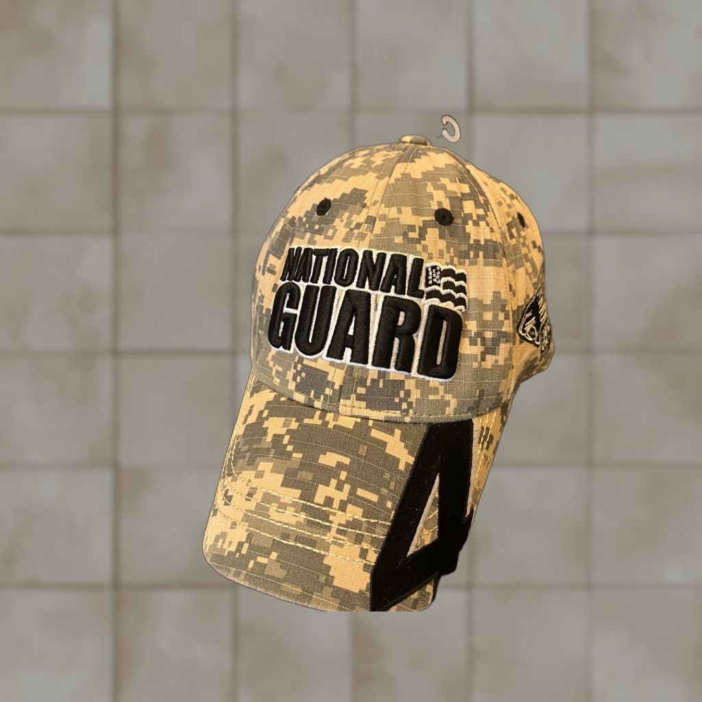 Vintage National Guard Panther Racing #4 JR Hildebrand IndyCar Baseball Hat Cap Mens Adjustable Red Cotton Size US 35 - 1 Thumbnail
