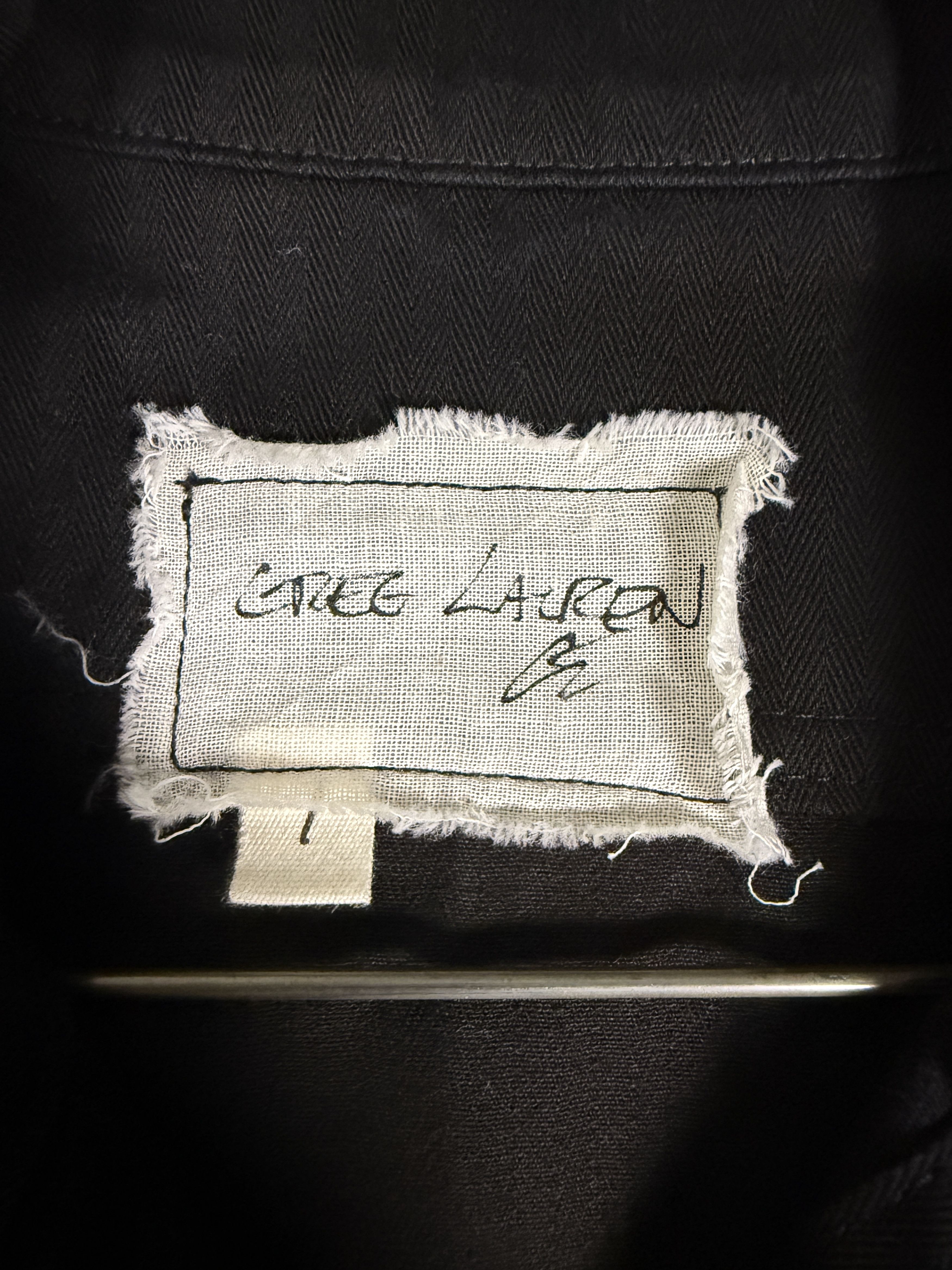Greg Lauren $850 Greg Lauren Black Boxy Jacket Size US S / EU 44-46 / 1 - 7 Thumbnail