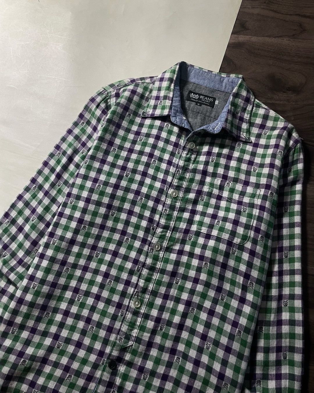 Beams Japan FLANNEL SHIRT BEAMS HEART SIZE M Size US M / EU 48-50 / 2 - 3 Thumbnail
