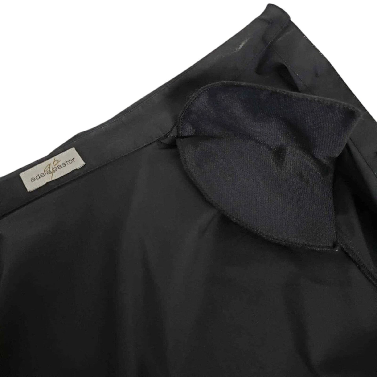 Vintage Adela Pastor Top Made in Spain 42 S Black Vintage Print Size S / US 4 / IT 40 - 11 Thumbnail