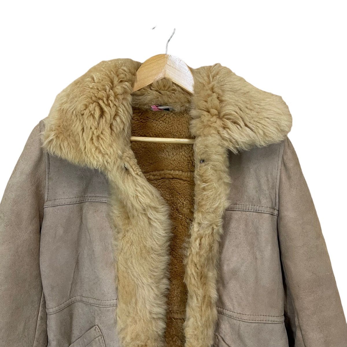 Leather JAPANASE SHERPA LINING LEATHER HEAVYCOAT JACKET Size US S / EU 44-46 / 1 - 2 Thumbnail