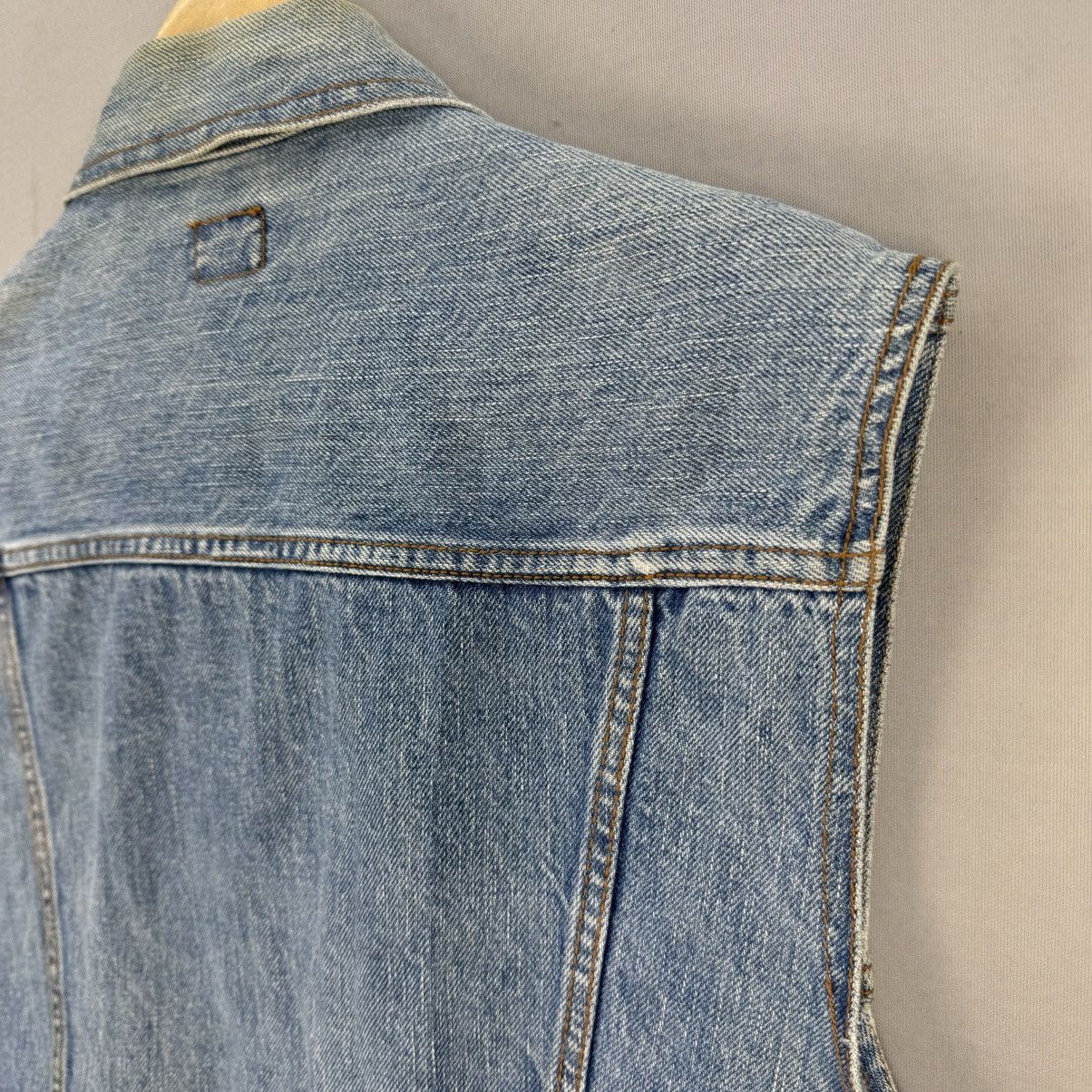Vintage Vintage 90’s Bobson Denim Vest Size US L / EU 52-54 / 3 - 5 Thumbnail