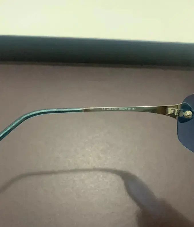 Dior DIOR Sunglasses Absolute Rimless Shield Galliano RI893 Size ONE SIZE - 5 Thumbnail