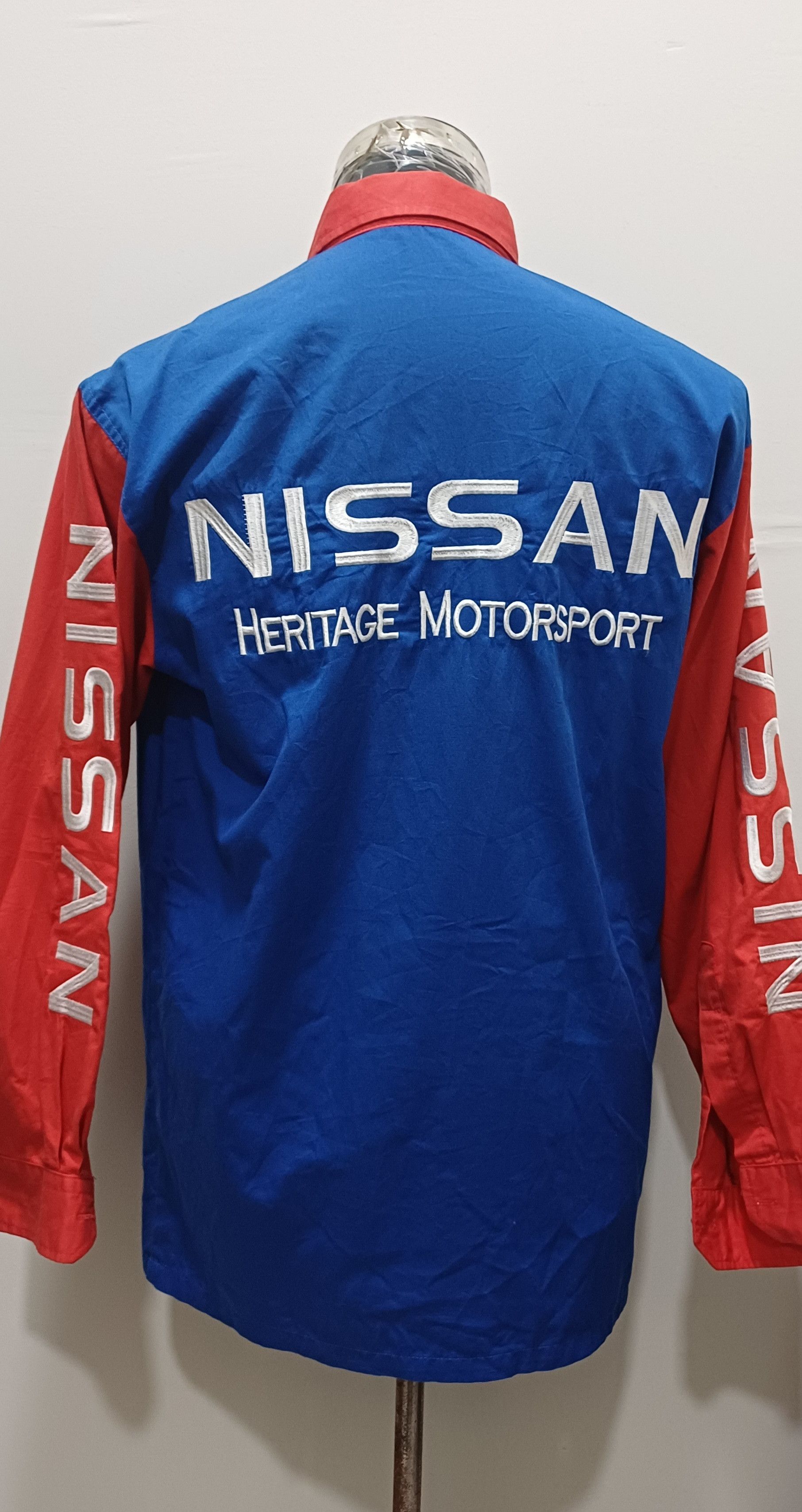 Vintage Vintage 80's Nissan Motorsport jacket Size US M / EU 48-50 / 2 - 1 Thumbnail