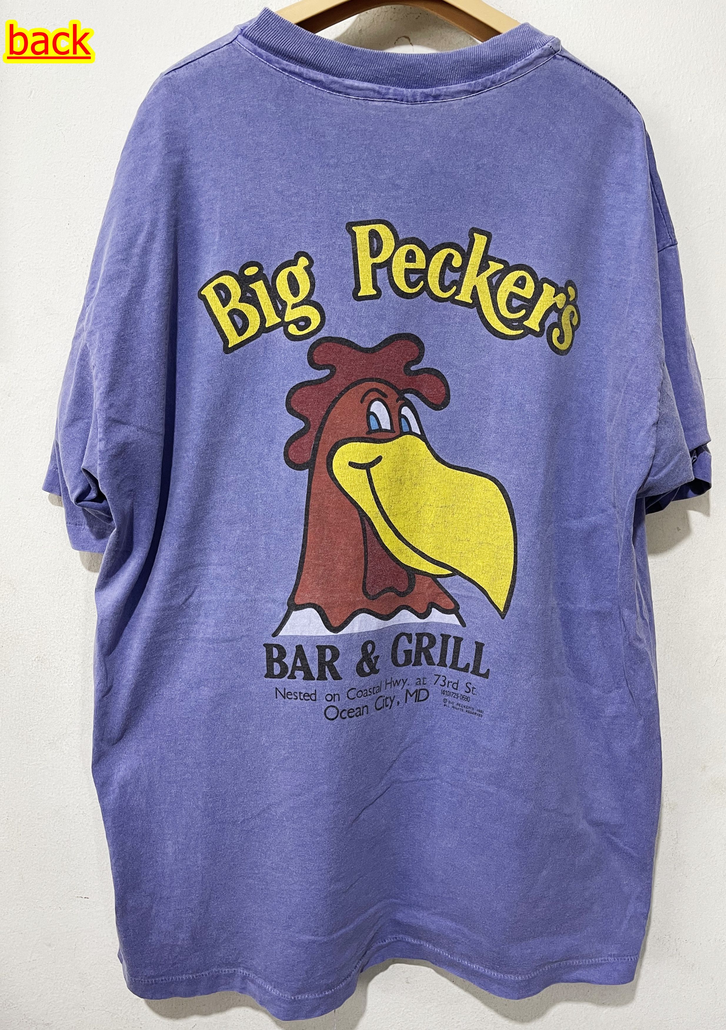 Vintage Vintage 1987 Big Pecker's Shirt Size US XXL / EU 58 / 5 - 1 Thumbnail