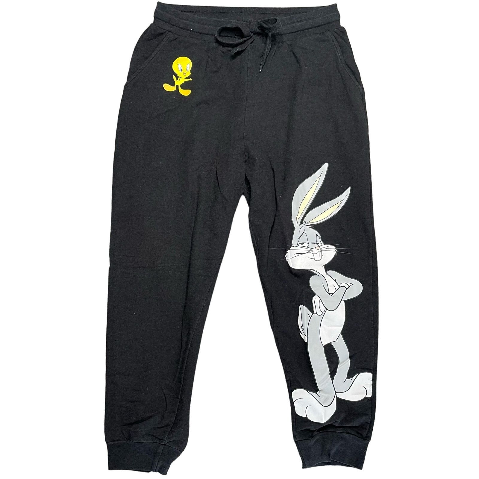 Warner Bros Looney Tunes Sweatpants Size 38" / US 16 / IT 52 - 1 Thumbnail