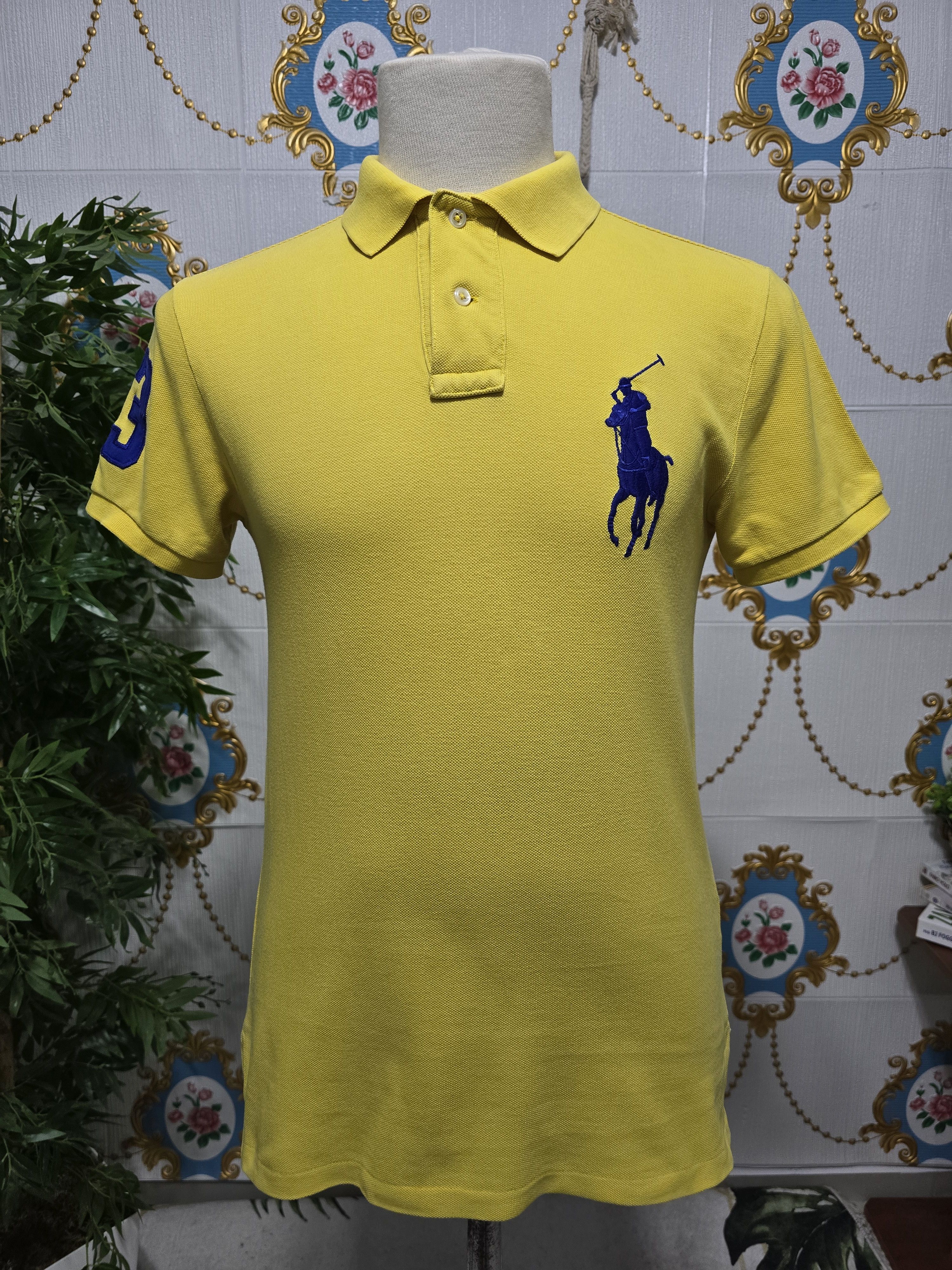 Polo Ralph Lauren Polo Ralph Lauren Big Pony polo shirt with a navy blue logo Size US S / EU 44-46 / 1 - 1 Thumbnail