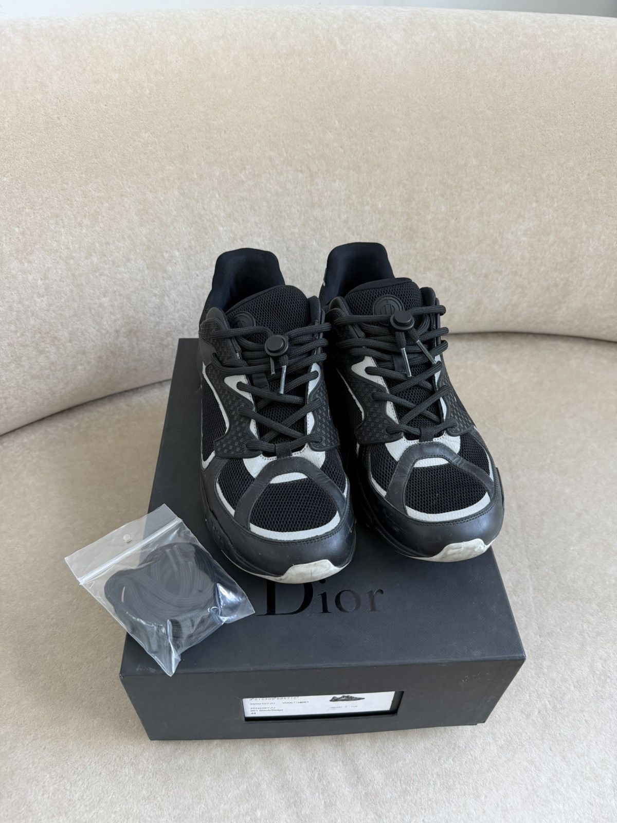 Dior Dior B24 sneakers in sz 44 Size US 11.5 / EU 44-45 - 4 Thumbnail