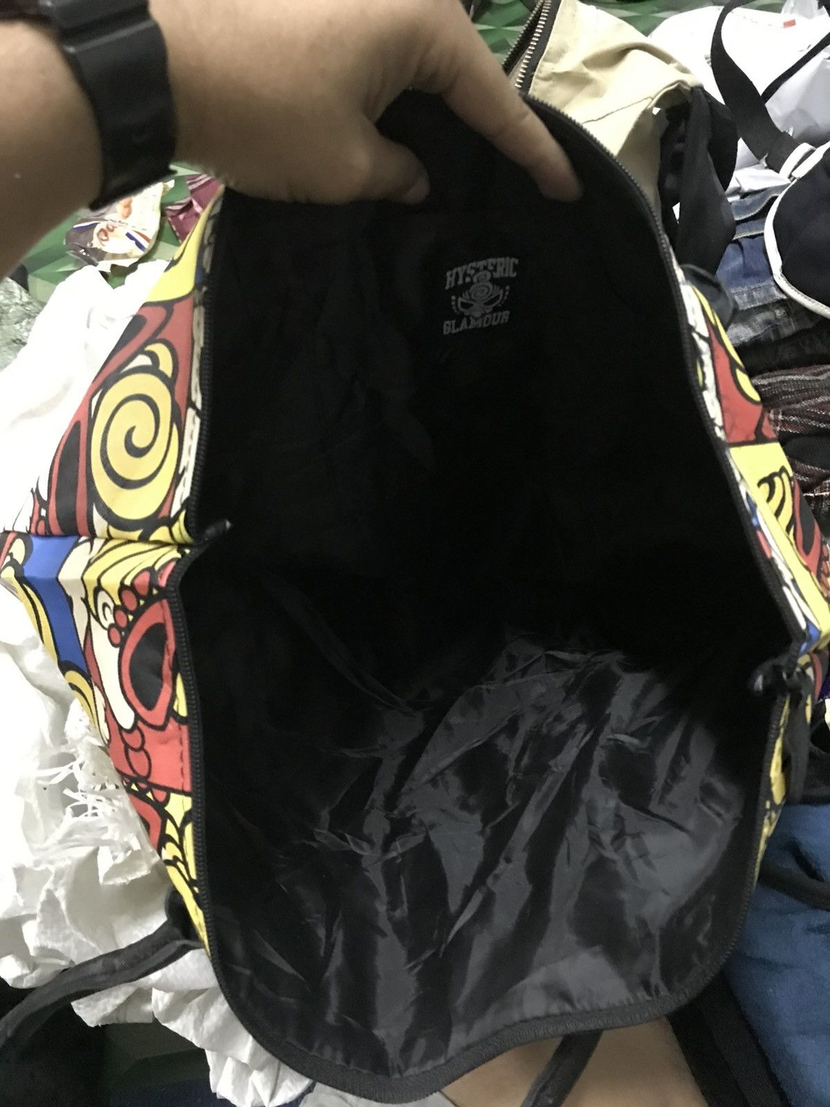 Hysteric Glamour Hyteric Glamour Full Print Tote Bag Size ONE SIZE - 8 Thumbnail