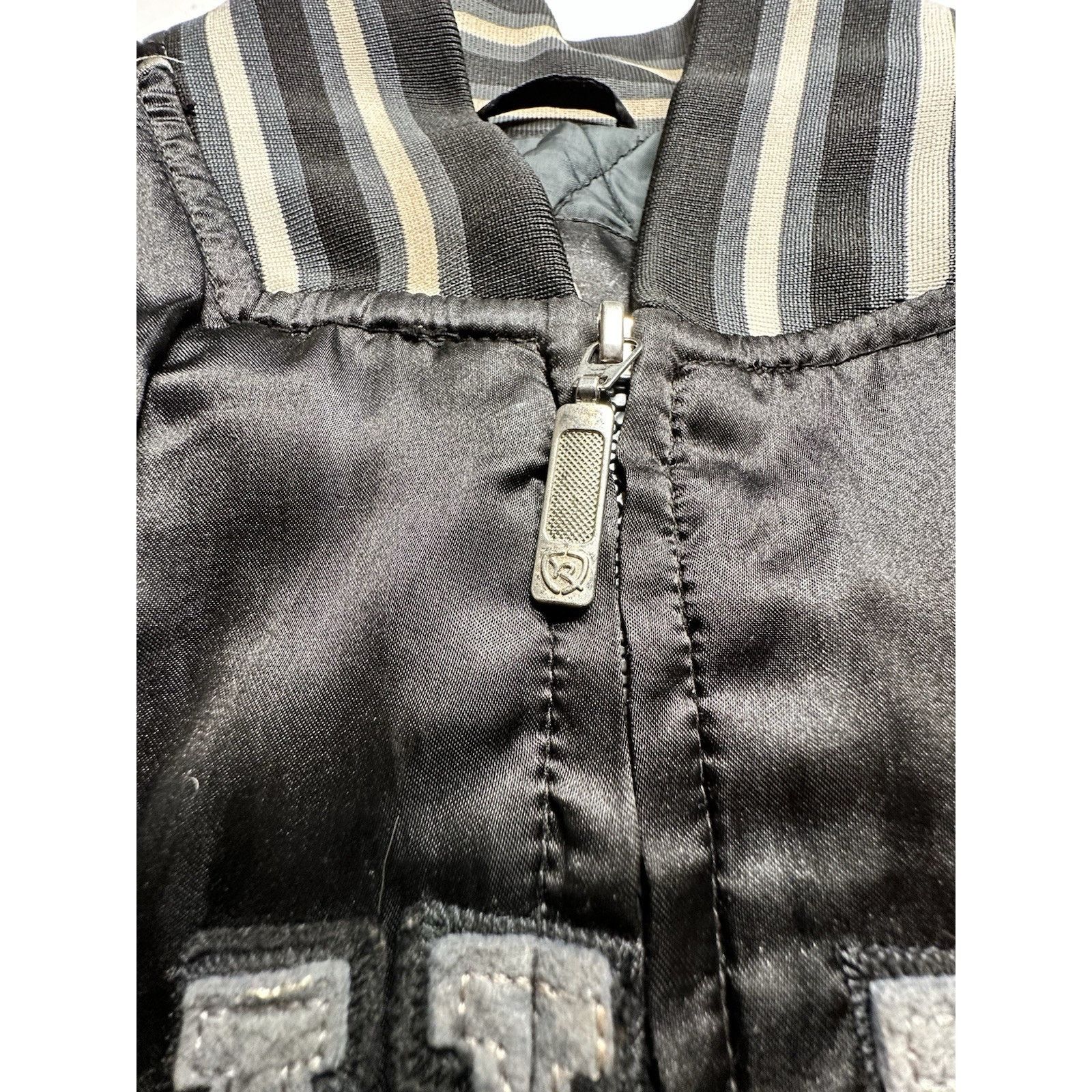 Rocawear Vintage Rare 2000’s Y2K Rocawear Bomber Satin Jacket 2XL Size US XXL / EU 58 / 5 - 14 Thumbnail