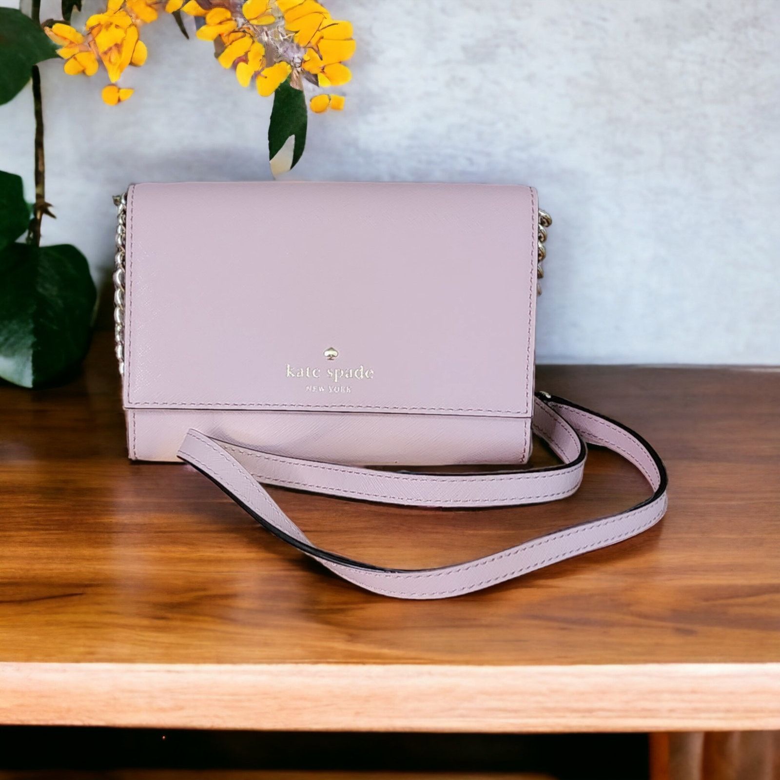 Kate Spade Kate Spade Carson Pink Leather Crossbody Size ONE SIZE - 1 Thumbnail