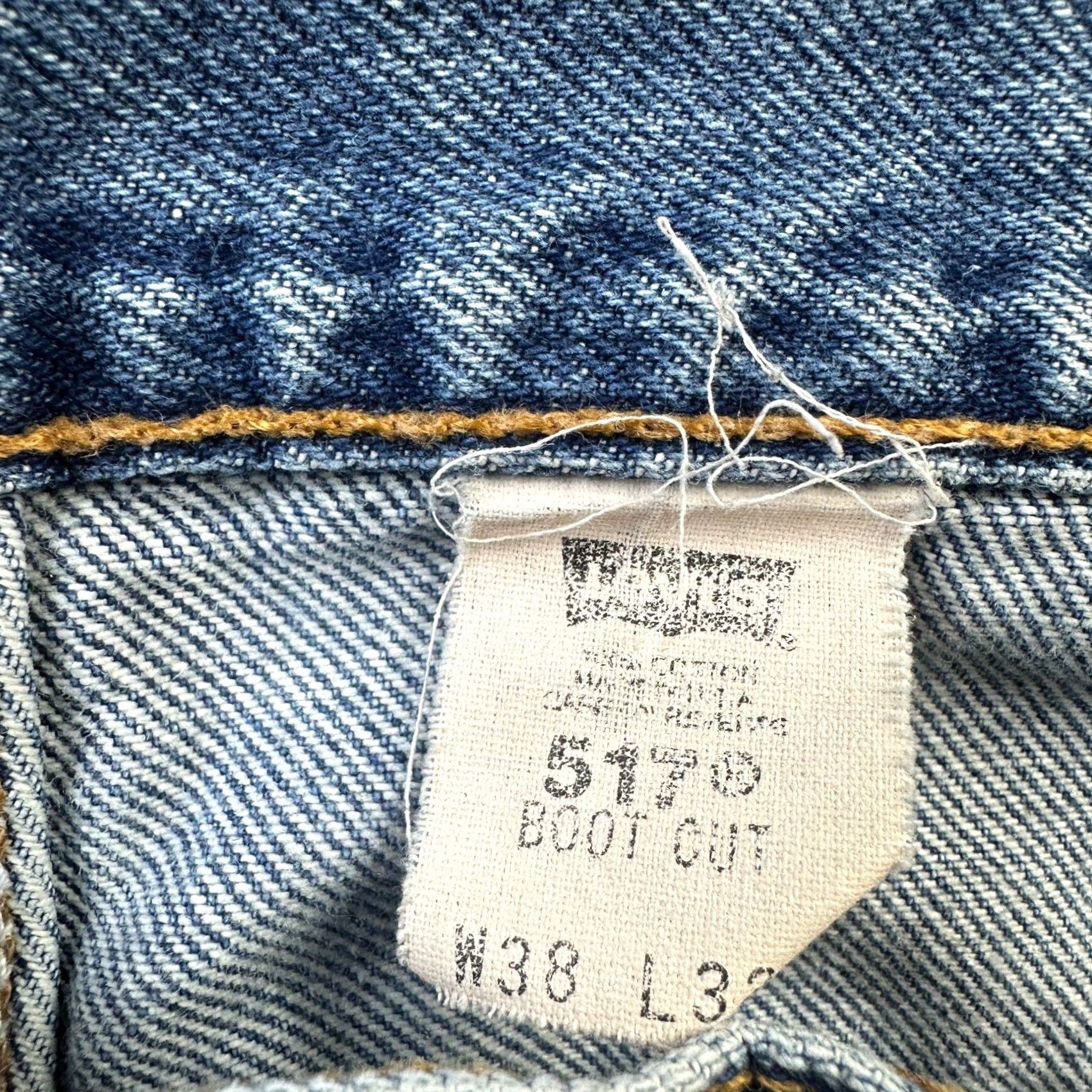 Levi's VINTAGE Levi's Jeans Mens 517 Bootcut 36x32 Denim 1999 USA Made Size US 38 / EU 54 - 7 Thumbnail
