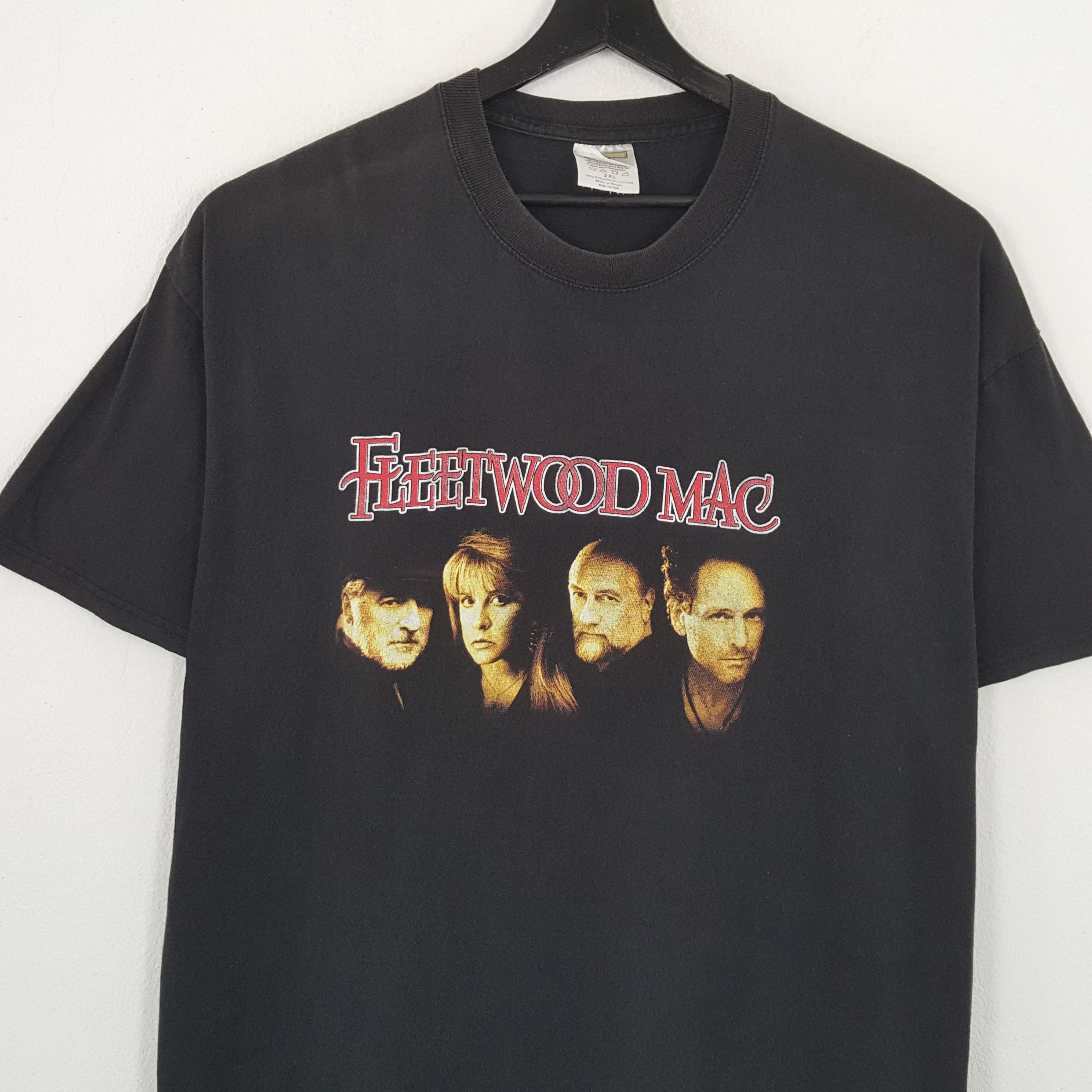 Band Tees × Vintage FLEETWOOD MAC Rock Band Music Tour Tshirt Size US XL / EU 56 / 4 - 2 Thumbnail
