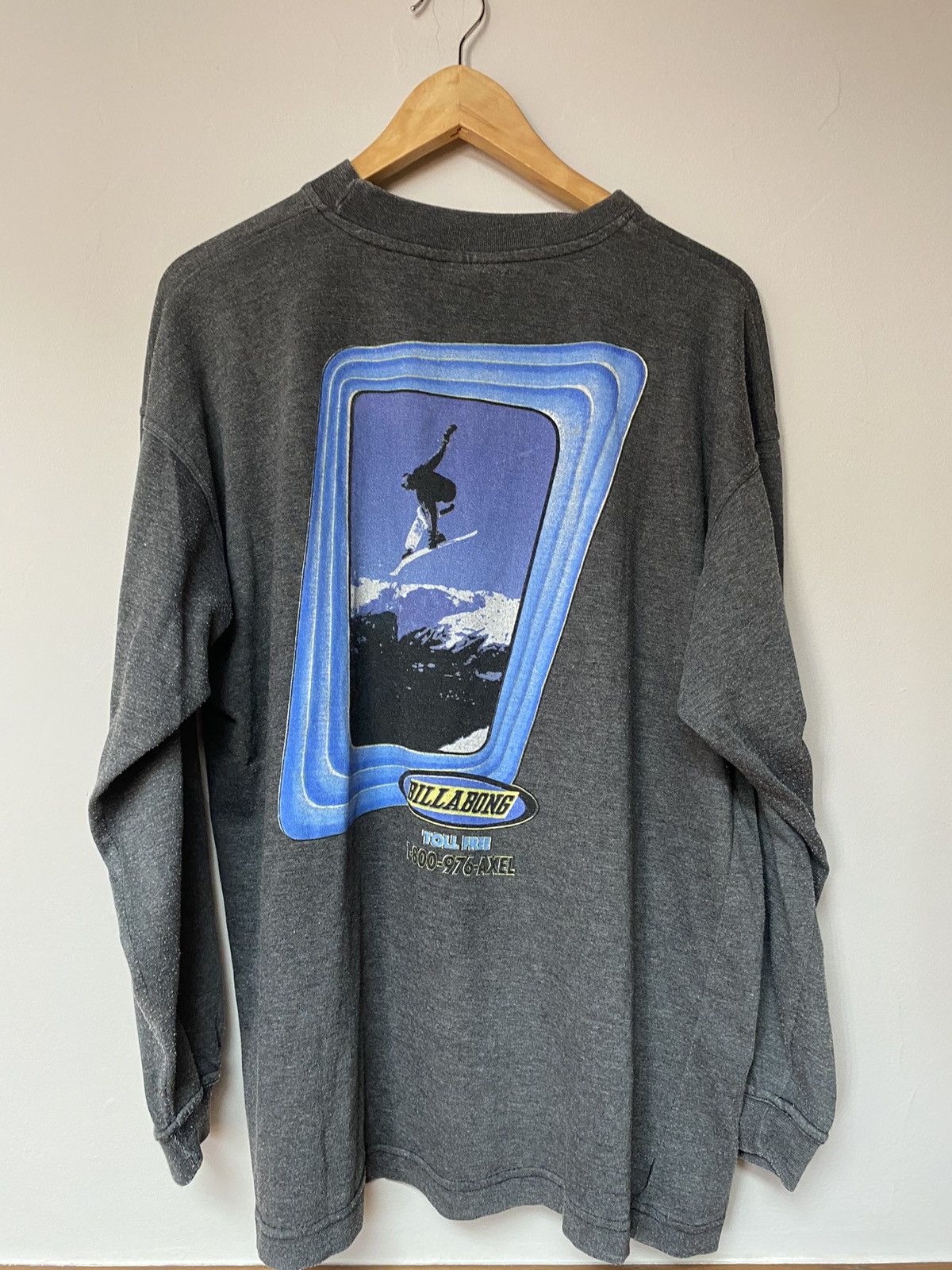 Billabong × Vintage Billabong 1990s Surf Long-Sleeve T-Shirt Size US L / EU 52-54 / 3 - 2 Thumbnail