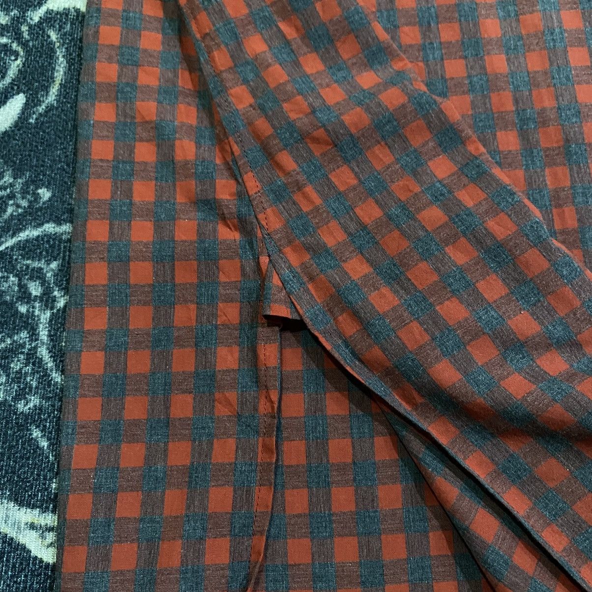 Needles ‼️LAST DROP‼️Needles Longline Gingham Cardigan Collarless Red Size US S / EU 44-46 / 1 - 14 Thumbnail
