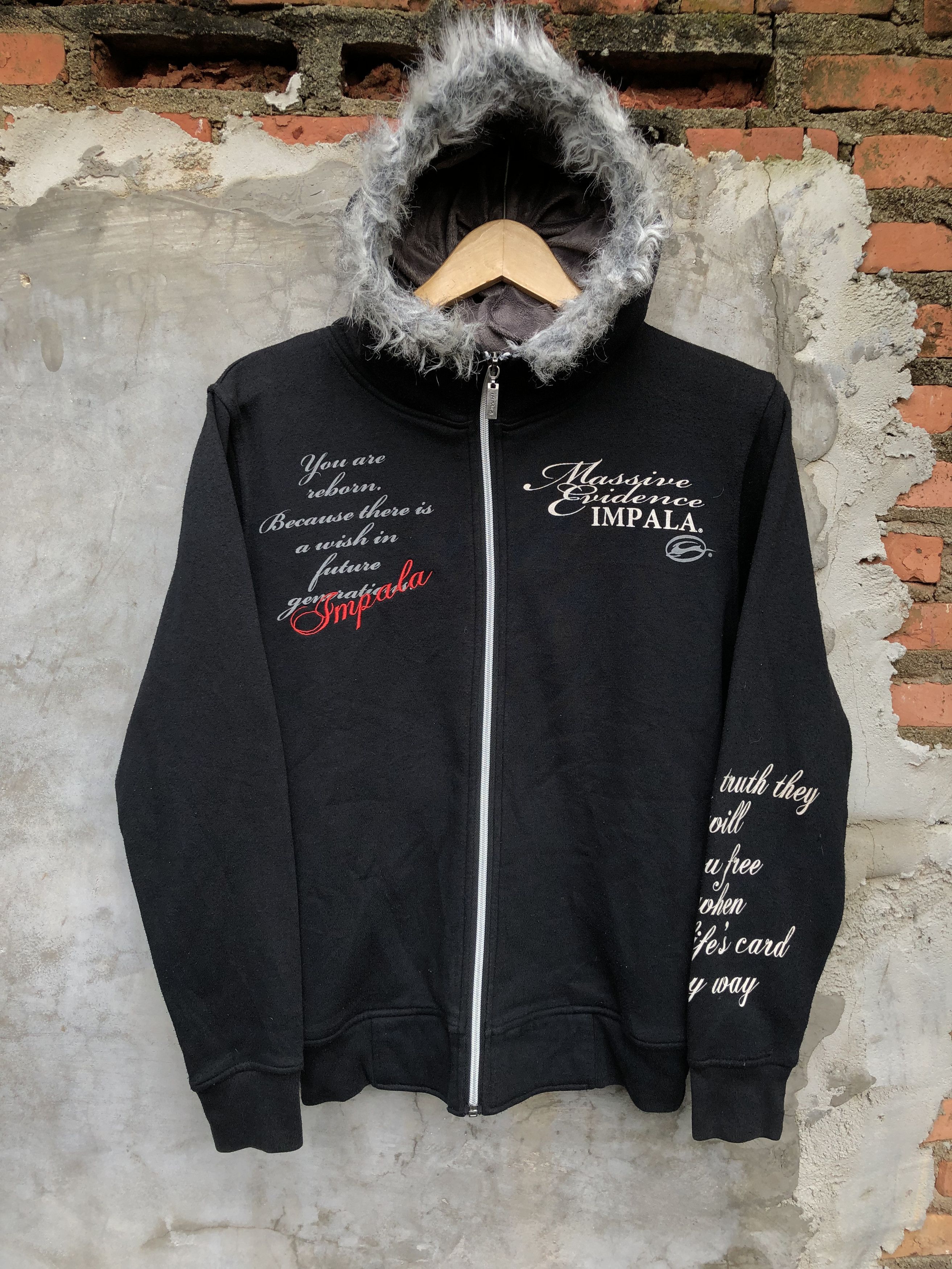 If Six Was Nine Impala poem fur hoodie Size US M / EU 48-50 / 2 - 3 Thumbnail