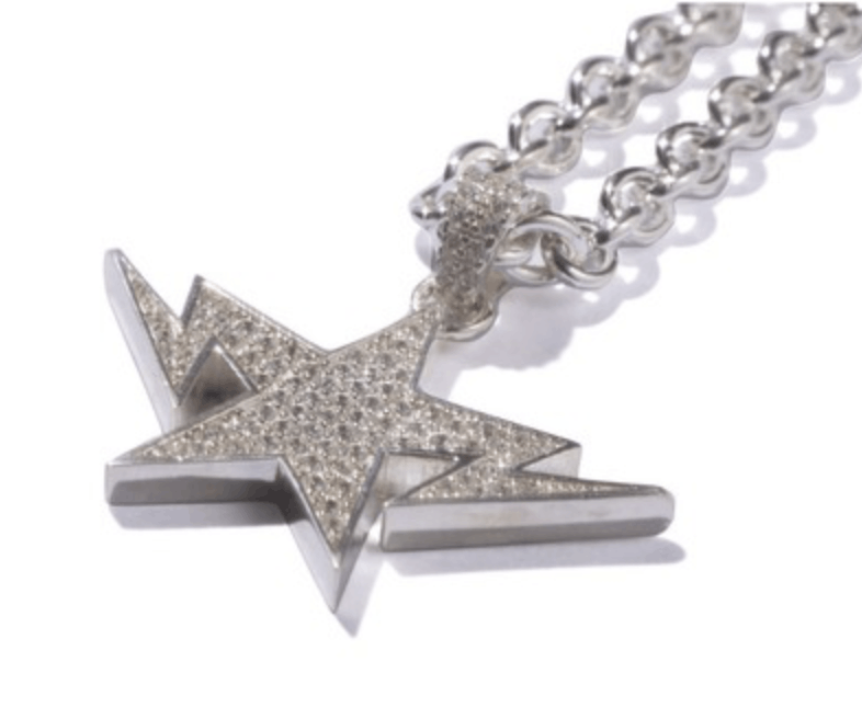 Bape A bathing ape Bape TWIN STA NECKLACE Size ONE SIZE - 2 Thumbnail