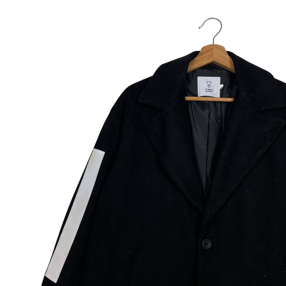 Japanese Brand KMK Japan Brand Black Overcoat Size US M / EU 48-50 / 2 - 6 Thumbnail