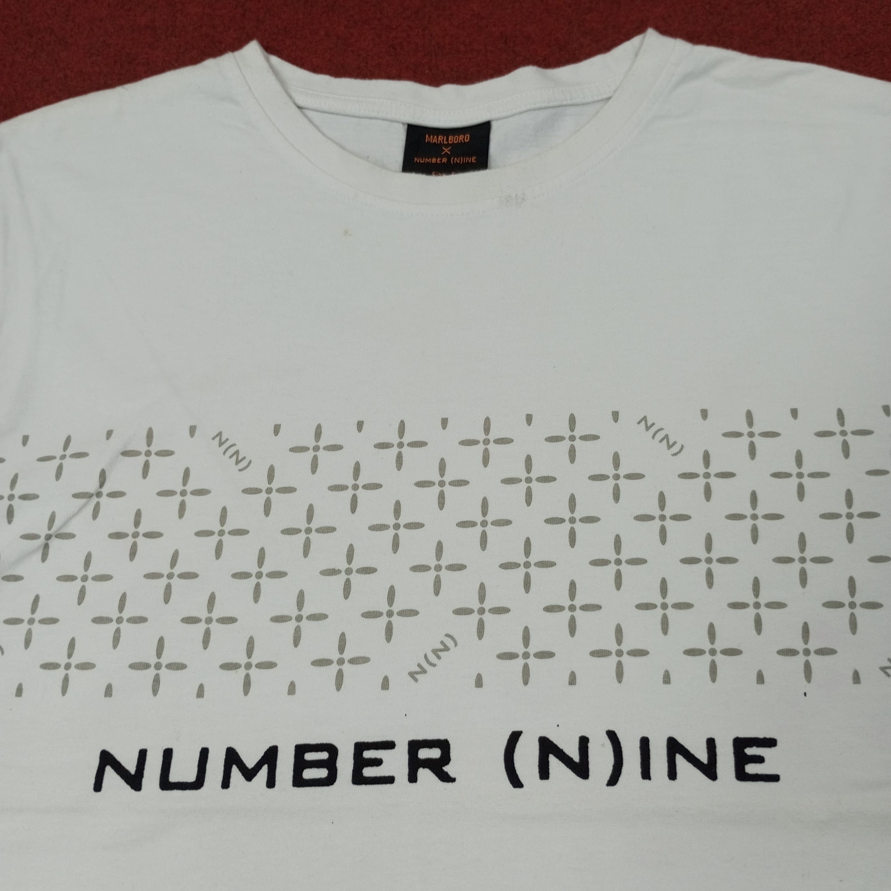 Number (N)ine Number Nine X Marlboro Japanese Brand Custom Tshirt c249n78 Size US L / EU 52-54 / 3 - 2 Thumbnail
