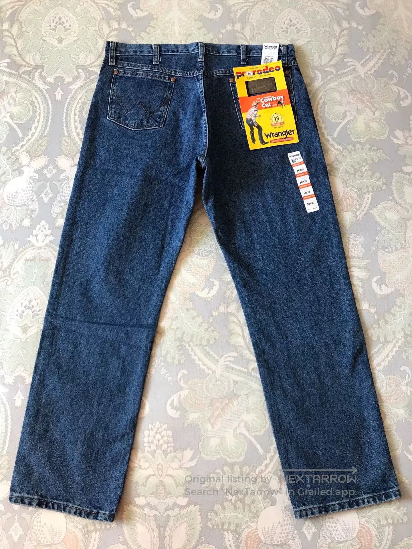 Wrangler Wrangler 13MWZ Jeans W36L30. Size US 36 / EU 52 - 3 Thumbnail
