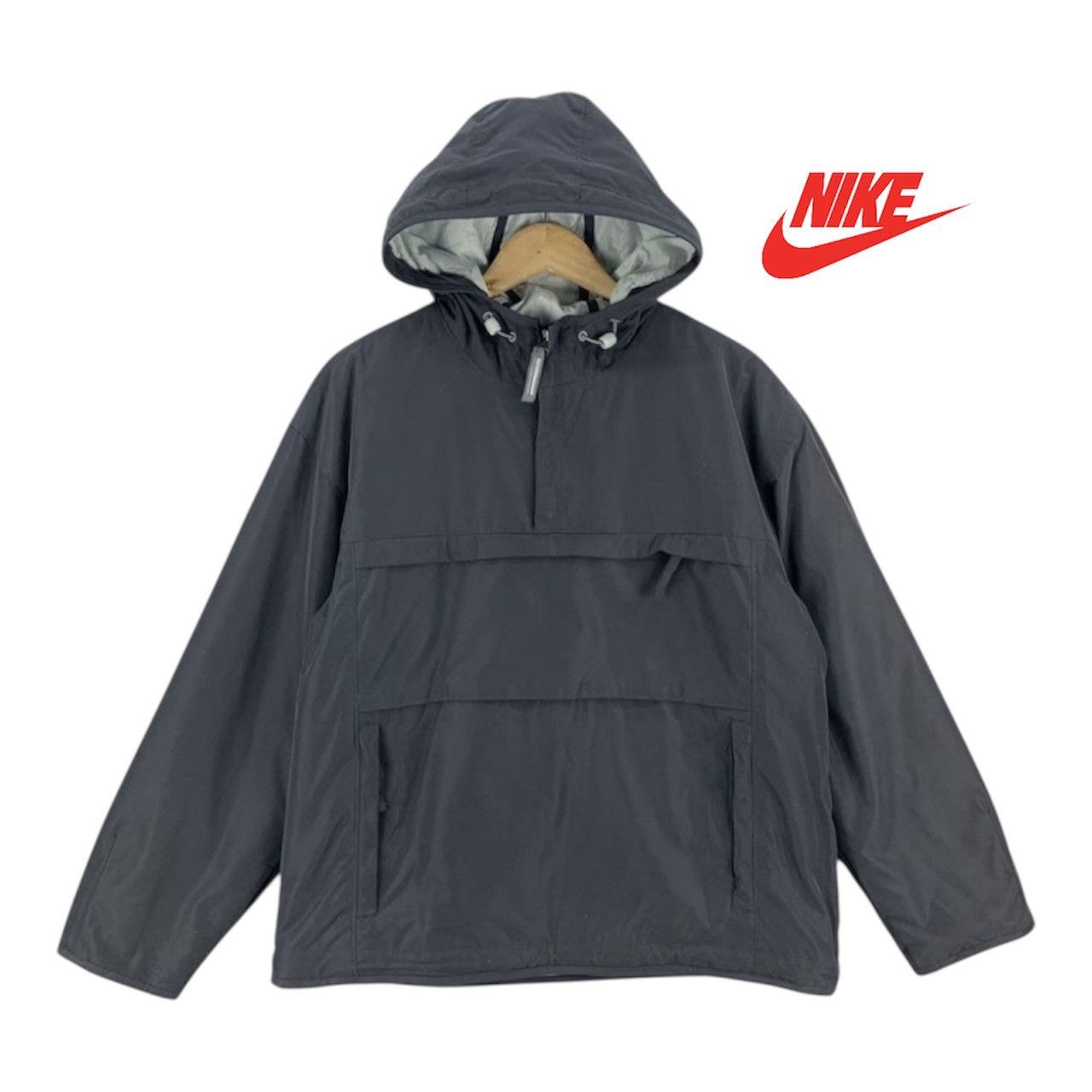 Y2K Nike Anorak Pullover Hoodie Jacket