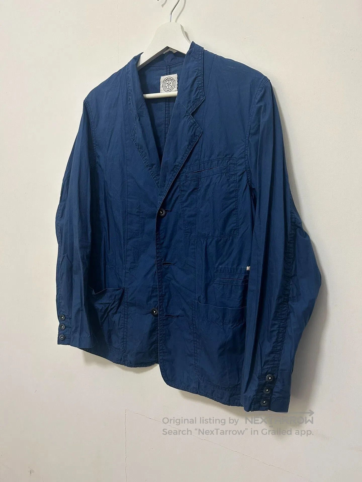 Porter Classic Porter Classic Indigo Dyed Blazer. Size US S / EU 44-46 / 1 - 1 Thumbnail