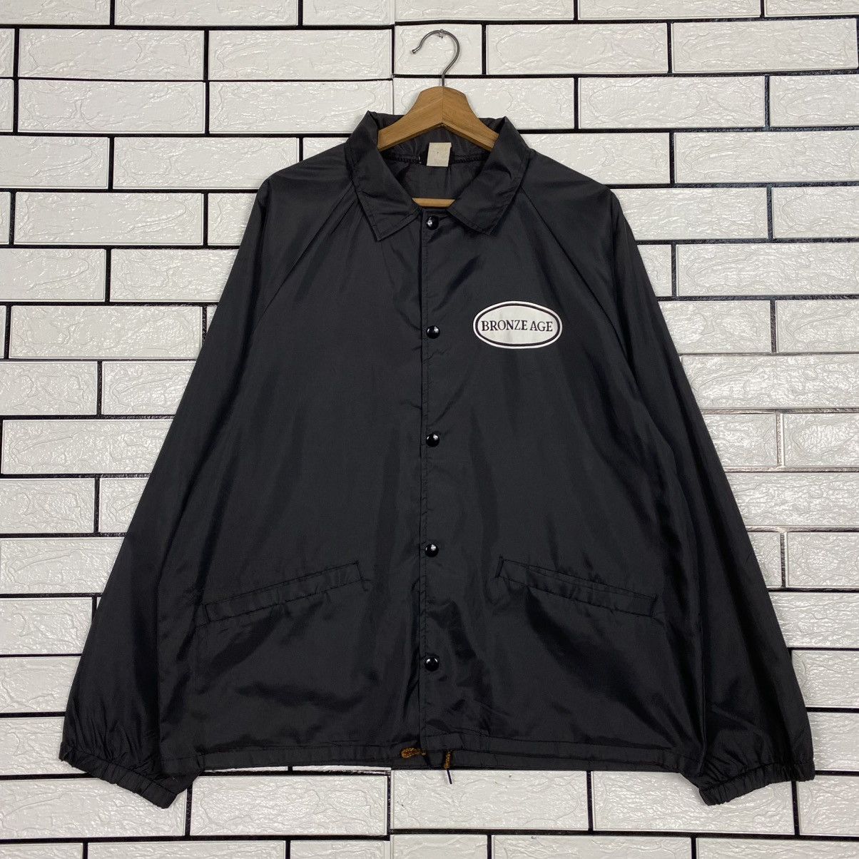 Vintage 🔥VINTAGE LIGHT JACKET SNAP BRONZE AGE MADE IN USA Size US L / EU 52-54 / 3 - 2 Thumbnail