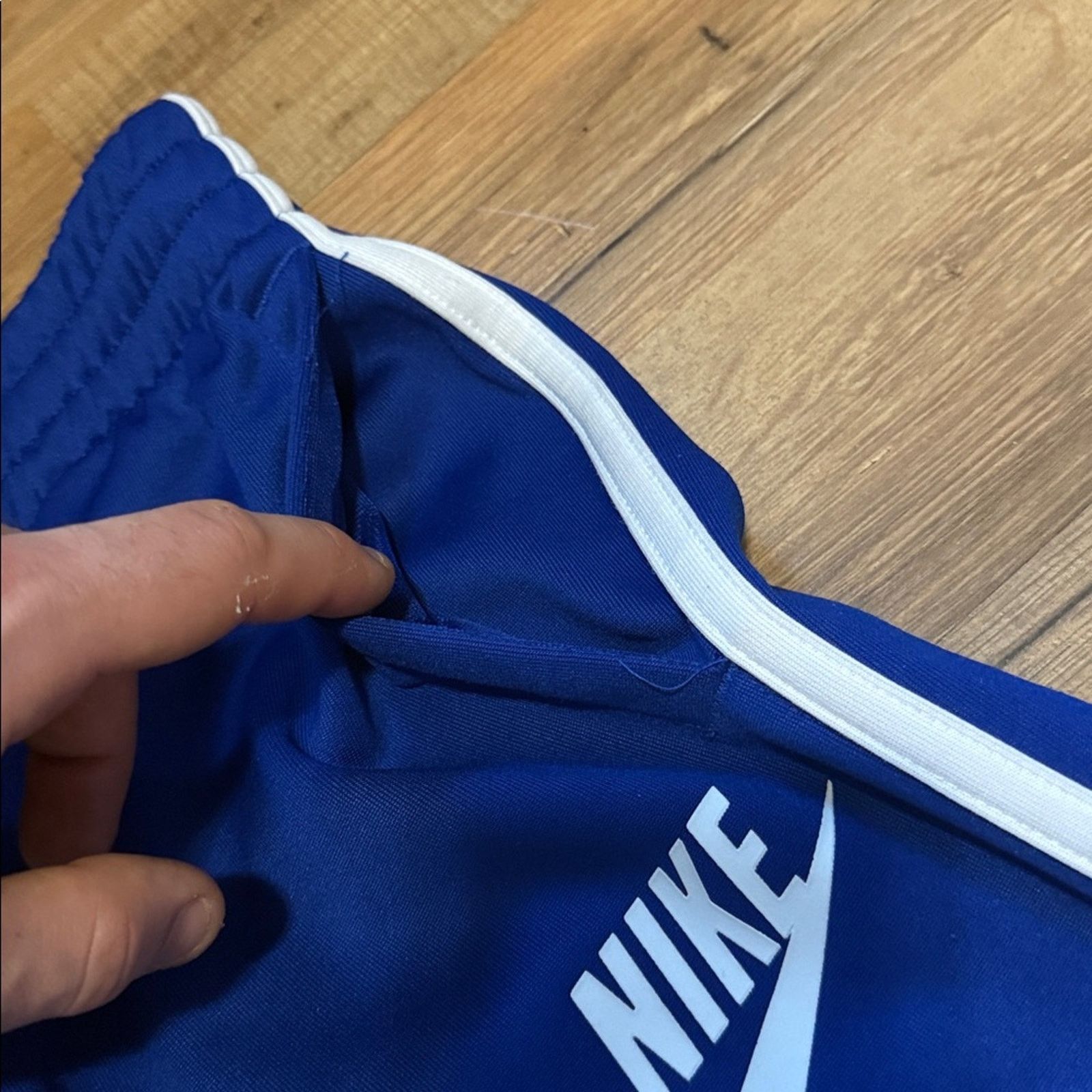 Nike Y2K Nike Zip Up Sweatpants Matching Set Sweatsuit Royal Blue Size US M / EU 48-50 / 2 - 10 Thumbnail