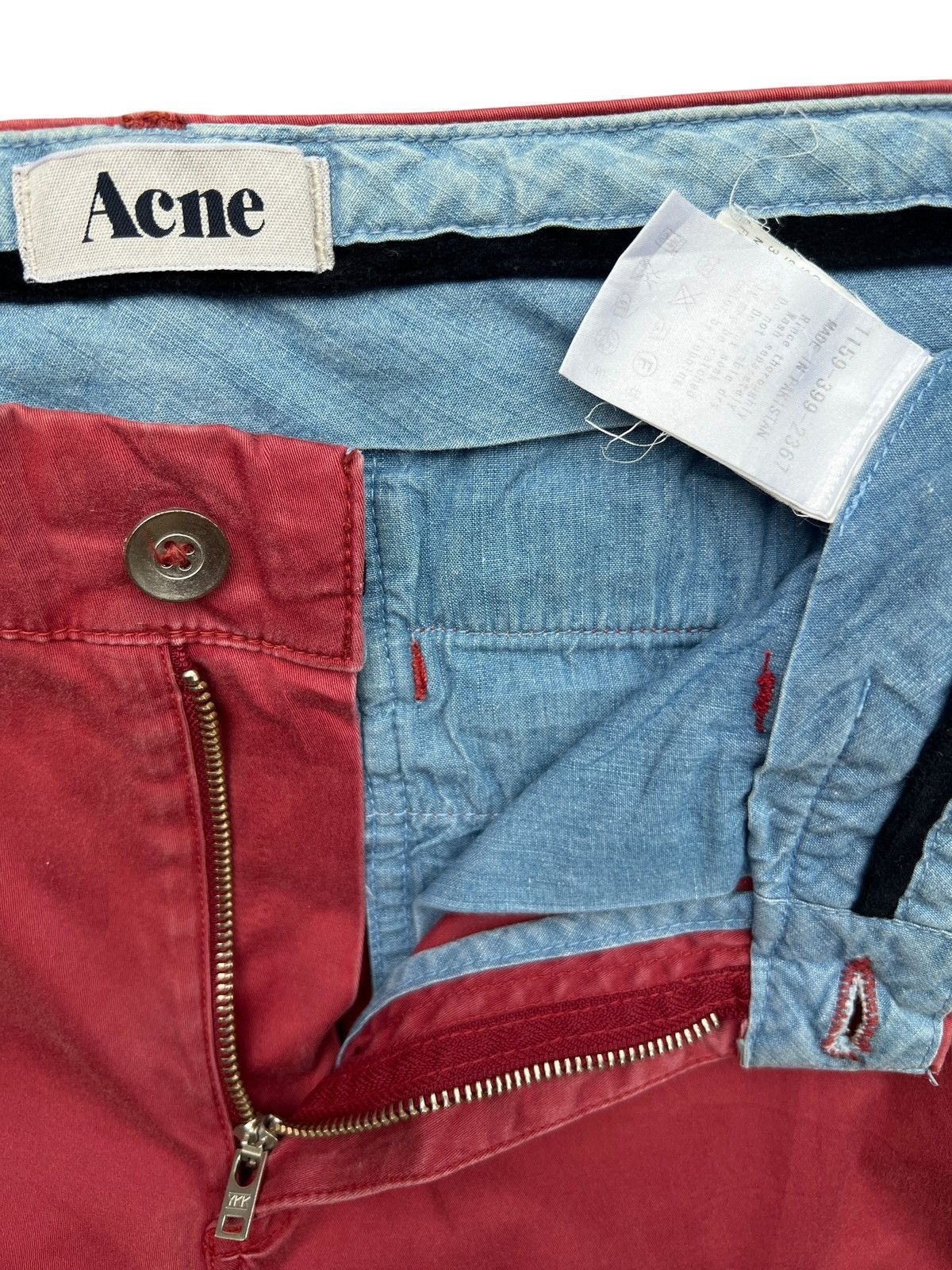 Acne Studios Distressed Denim Jeansa Size US 31 - 9 Thumbnail