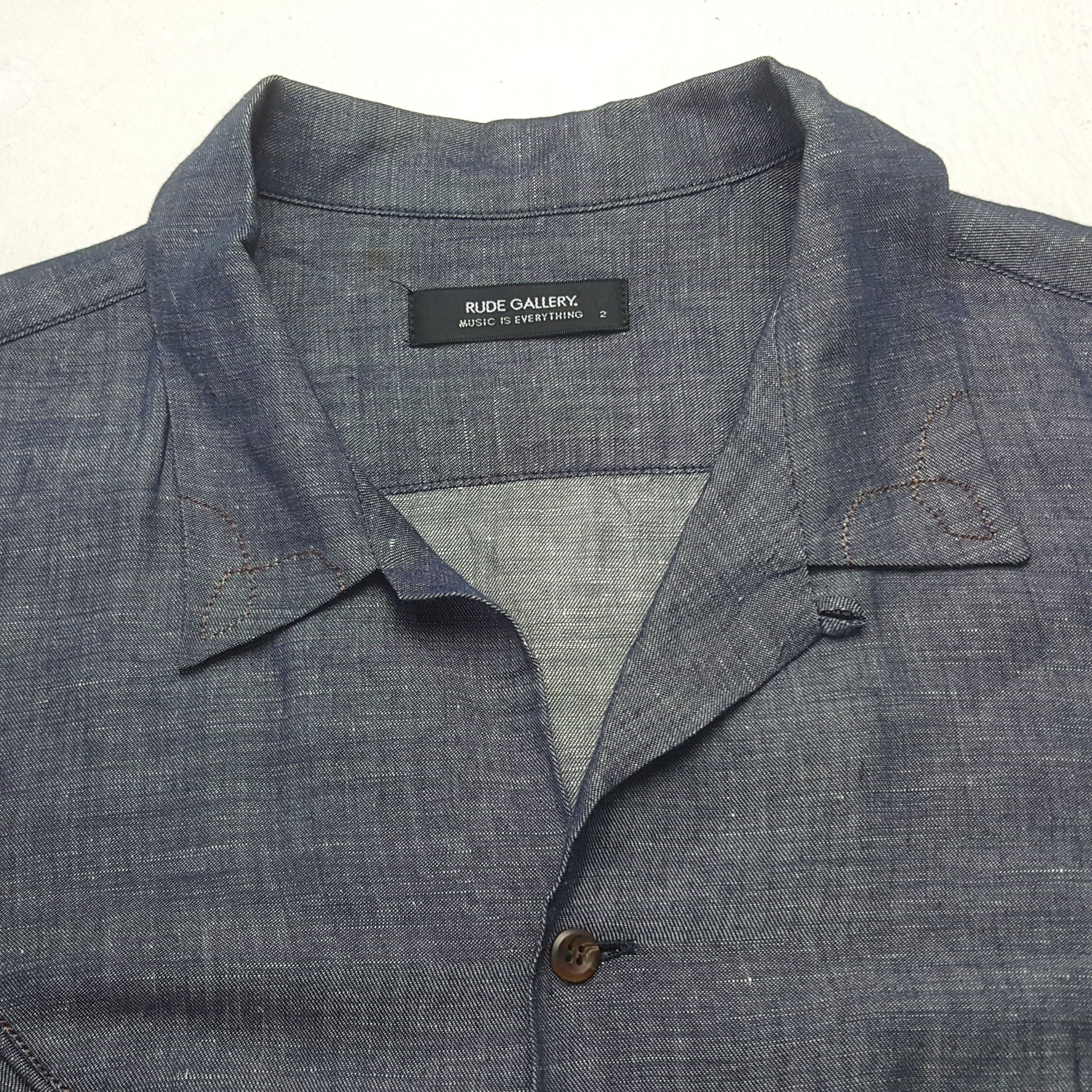 RUDE GALLERY Vintage Rude Gallery The Rocks Shirt Button Up 31 Size US S / EU 44-46 / 1 - 4 Thumbnail