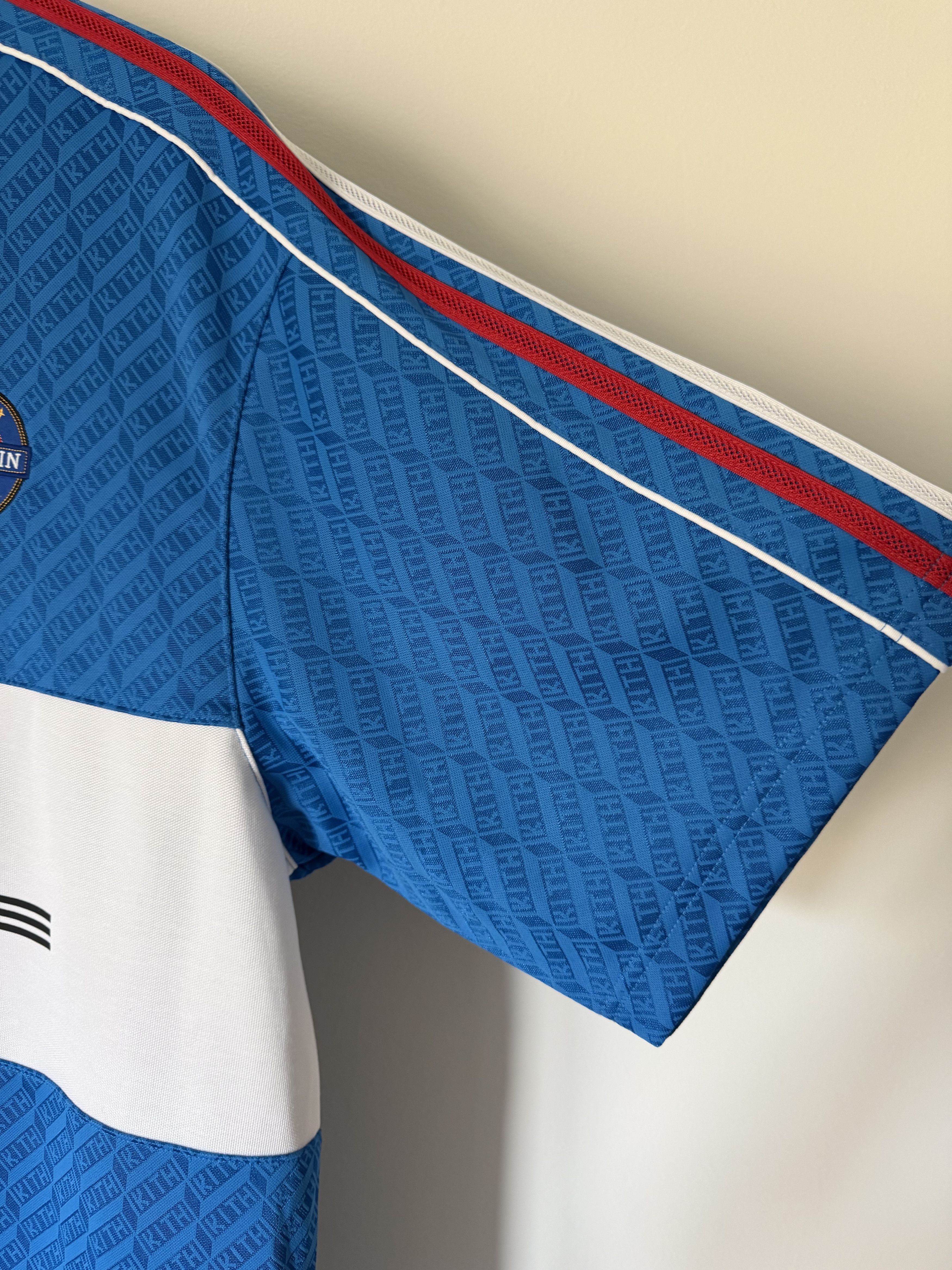 Adidas × Kith Kith Adidas DHL Football Jersey in Blue Size US L / EU 52-54 / 3 - 4 Thumbnail