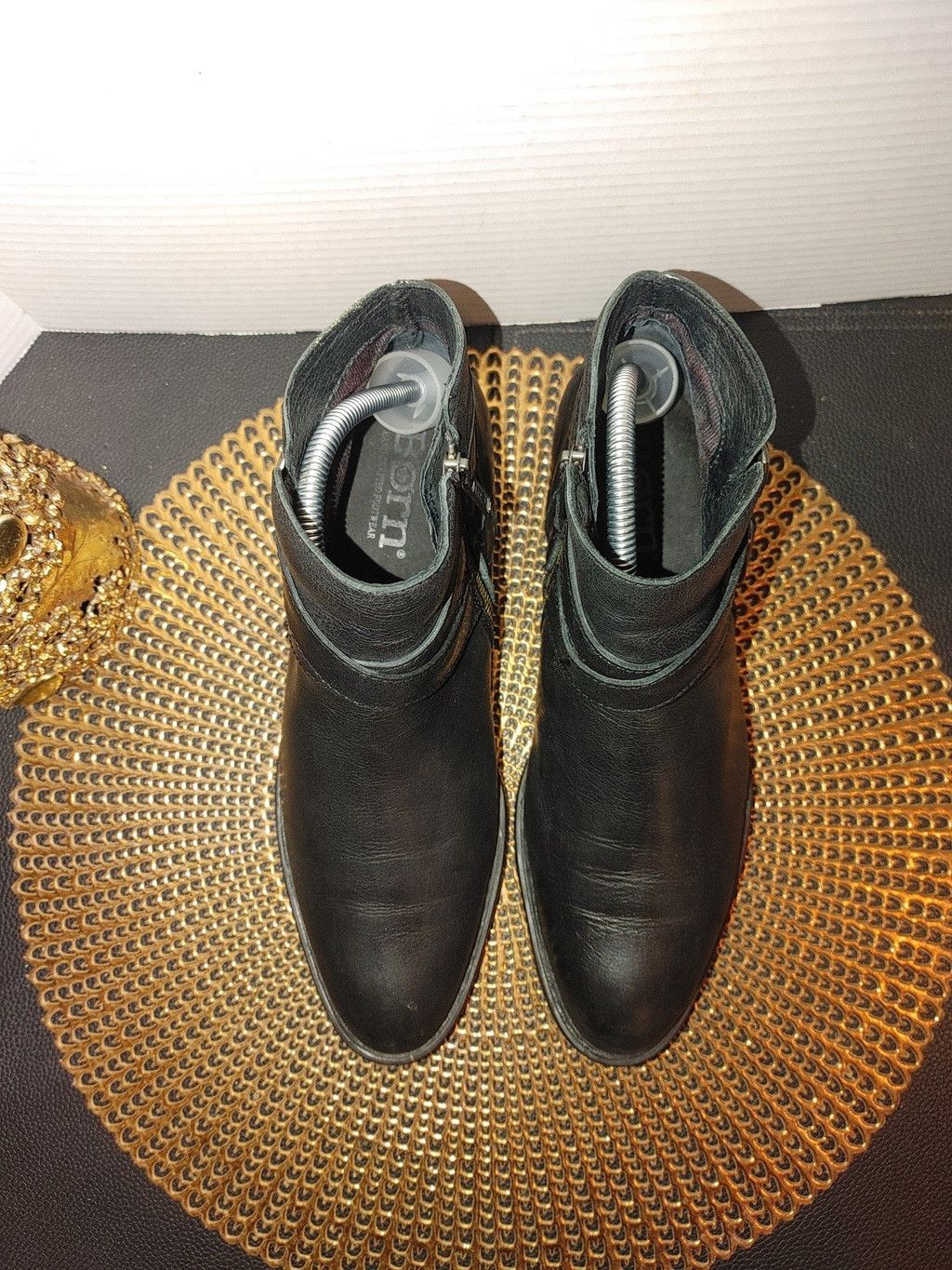 Born Born Women's Ozark Leather Booties Size 9.5 Size US 9 / IT 39 - 3 Thumbnail