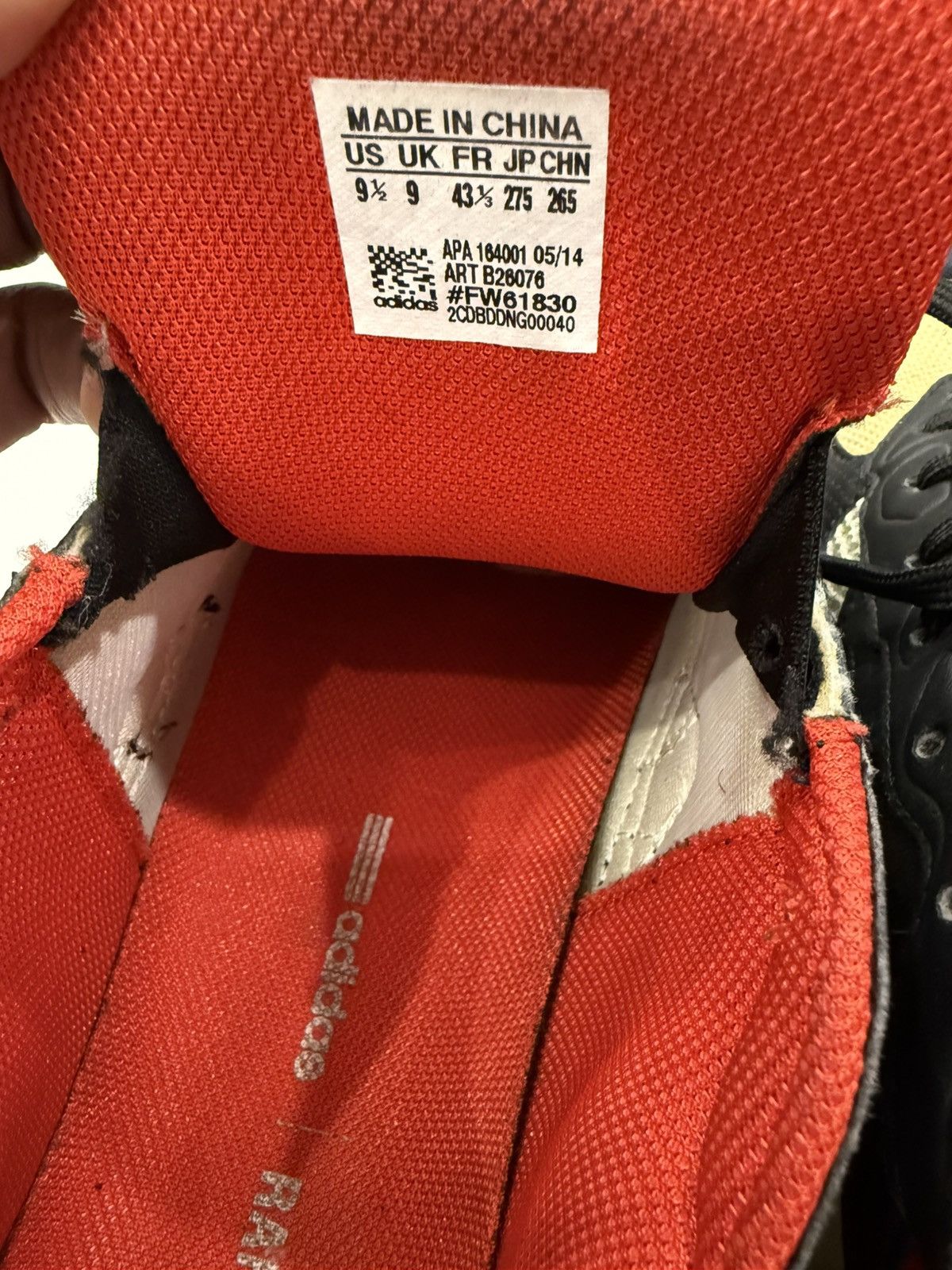 Adidas × Raf Simons × Raf by Raf Simons Raf Simons Ozweego Size US 9.5 / EU 42-43 - 8 Thumbnail