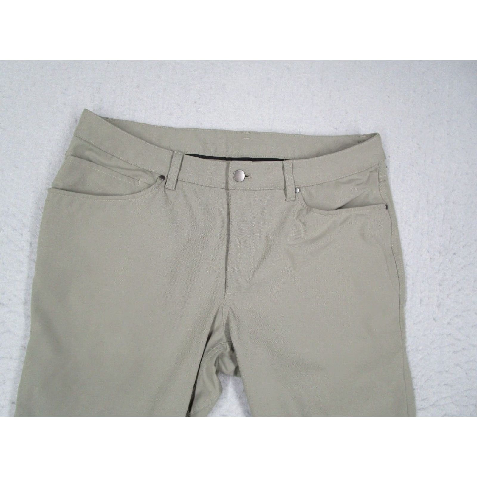 Lululemon Lululemon Pants Men 34x26 Green ABC Classic Fit Casual Chino Work Active Hike 34 Size US 34 / EU 50 - 2 Thumbnail