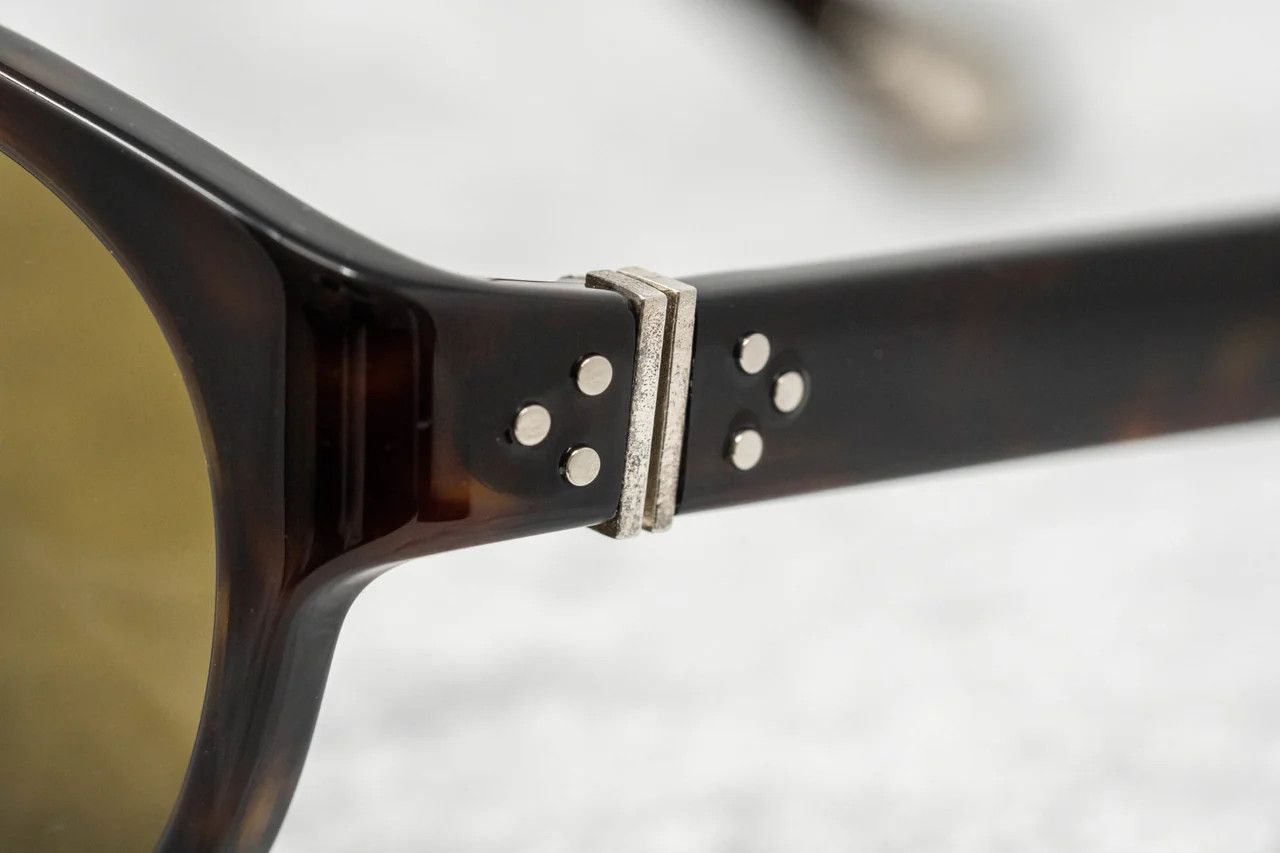 Ann Demeulemeester Ann Demeulemeester Sunglasses Amber Tortoise Shell and Brown Size ONE SIZE - 11 Thumbnail
