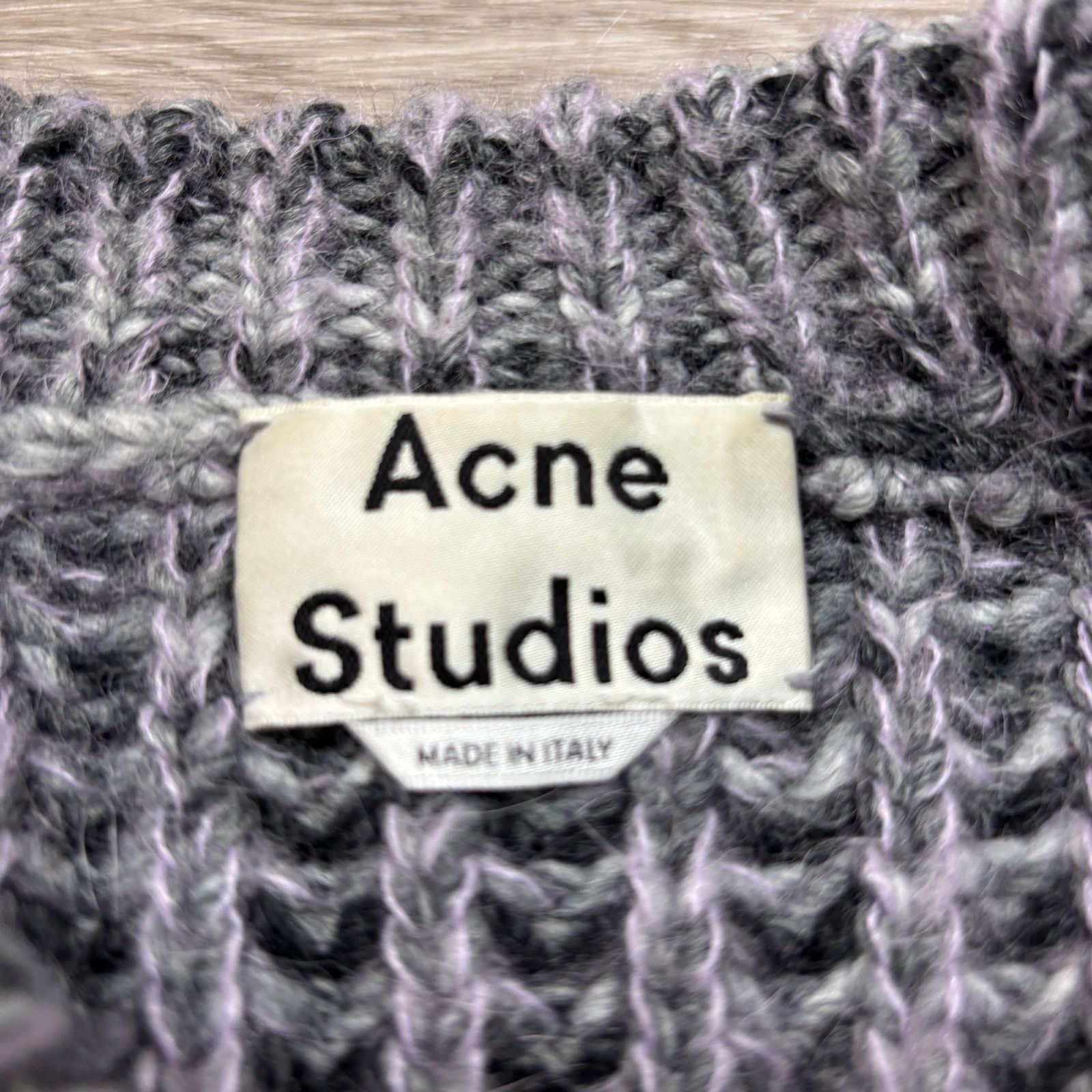 Acne Studios Rare Acne Studios Zora Mohair Wool Blend Knit Boxy Sweater S Size US S / EU 44-46 / 1 - 4 Thumbnail