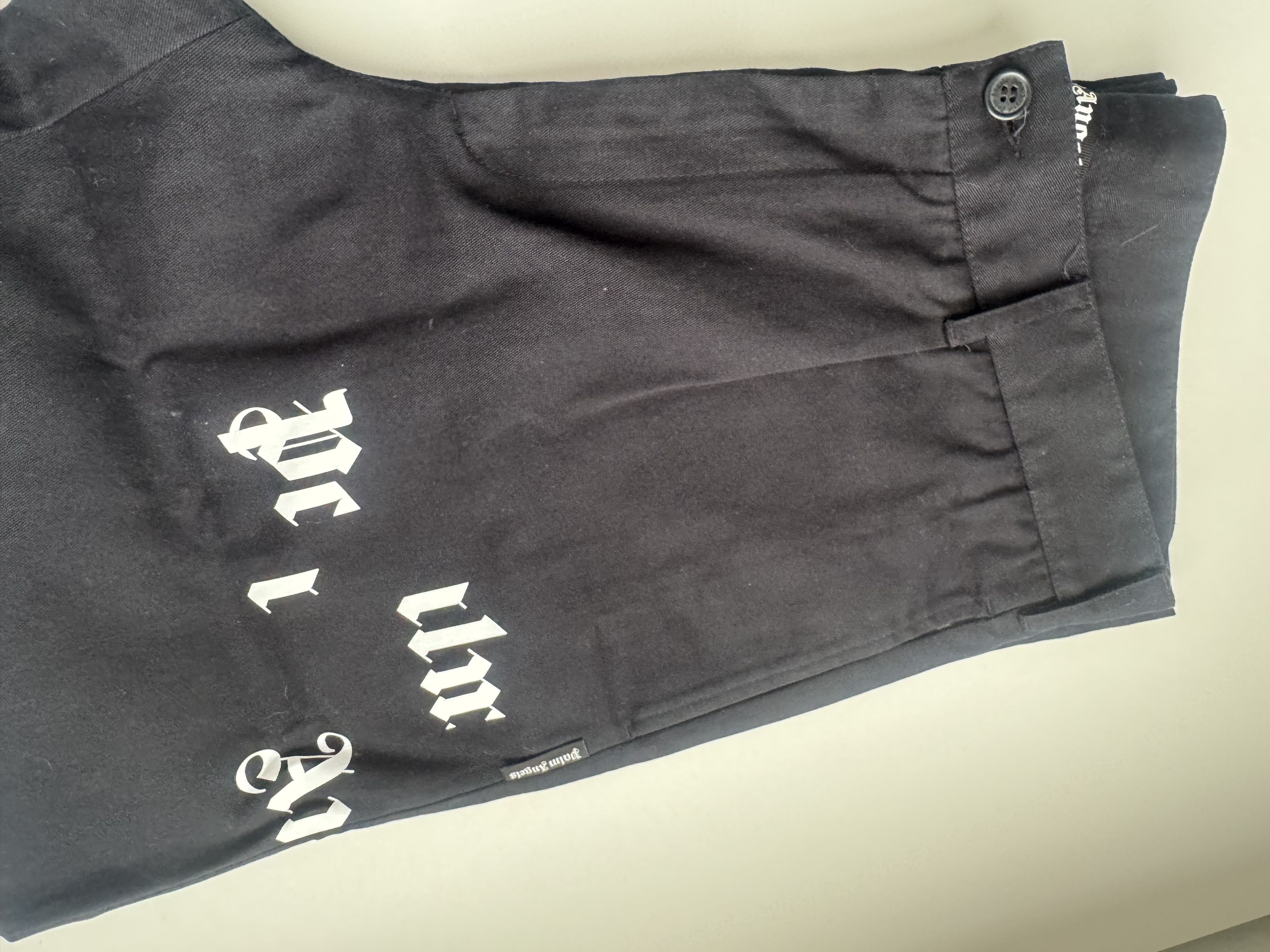 Palm Angels PALM ANGELS LOGO STRAIGHT LEG PANTS Size US 36 / EU 52 - 3 Thumbnail