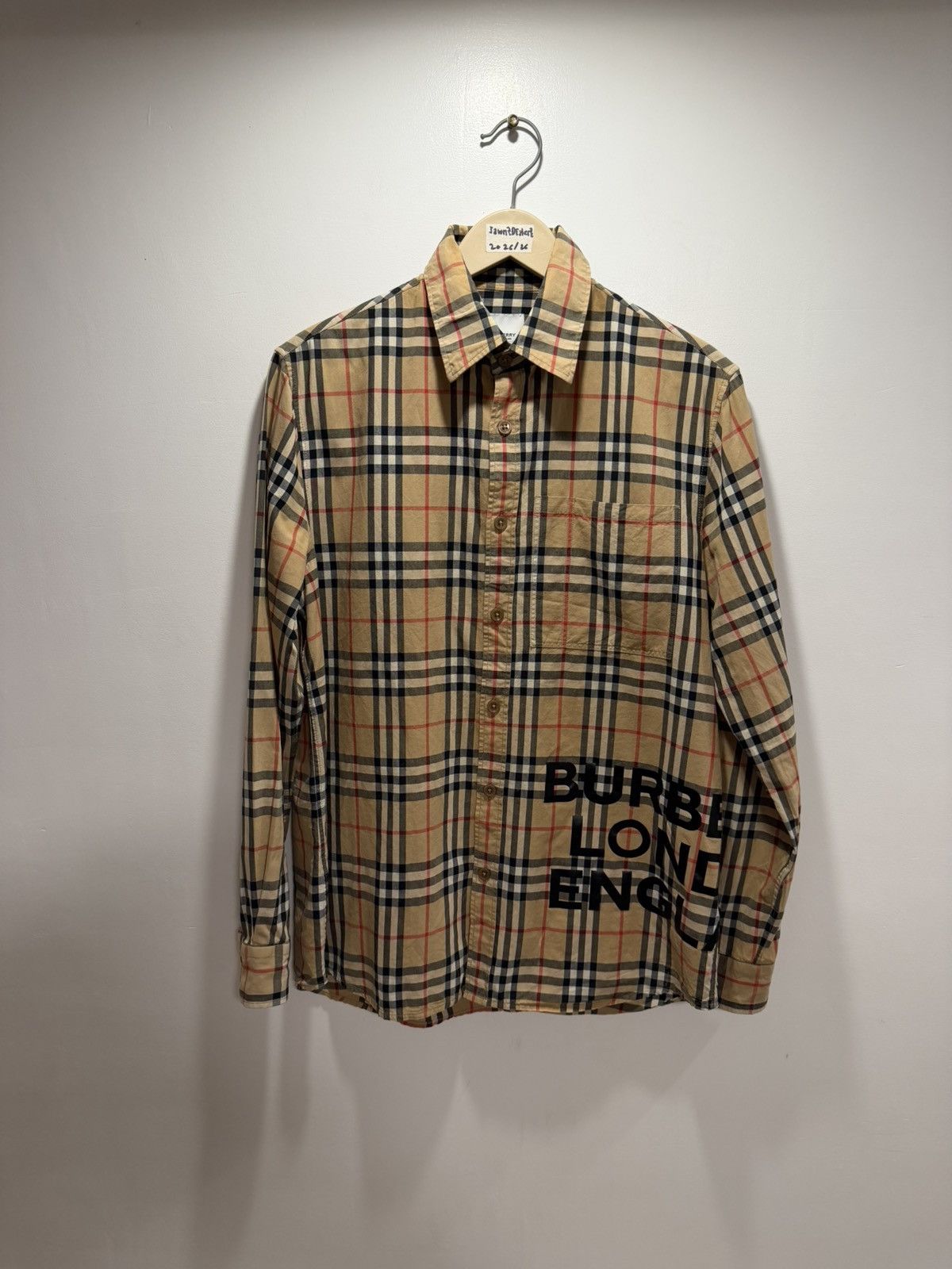 Burberry Burberry London England Shirt “Nova Check) Size US S / EU 44-46 / 1 - 3 Thumbnail