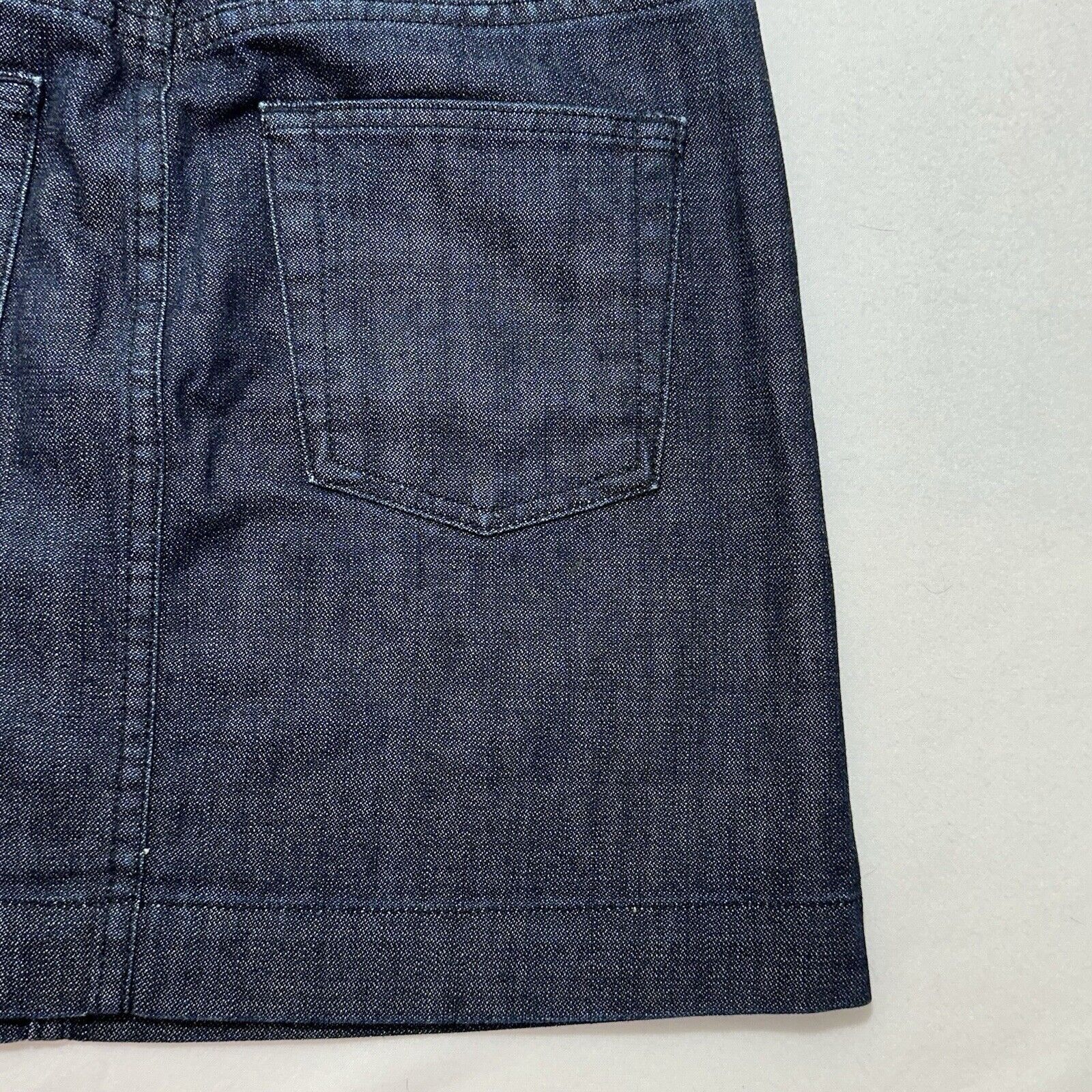J.Crew J. Crew 29 Denim Pencil Mini Skirt Blue Jean Cotton Size 29" - 9 Thumbnail