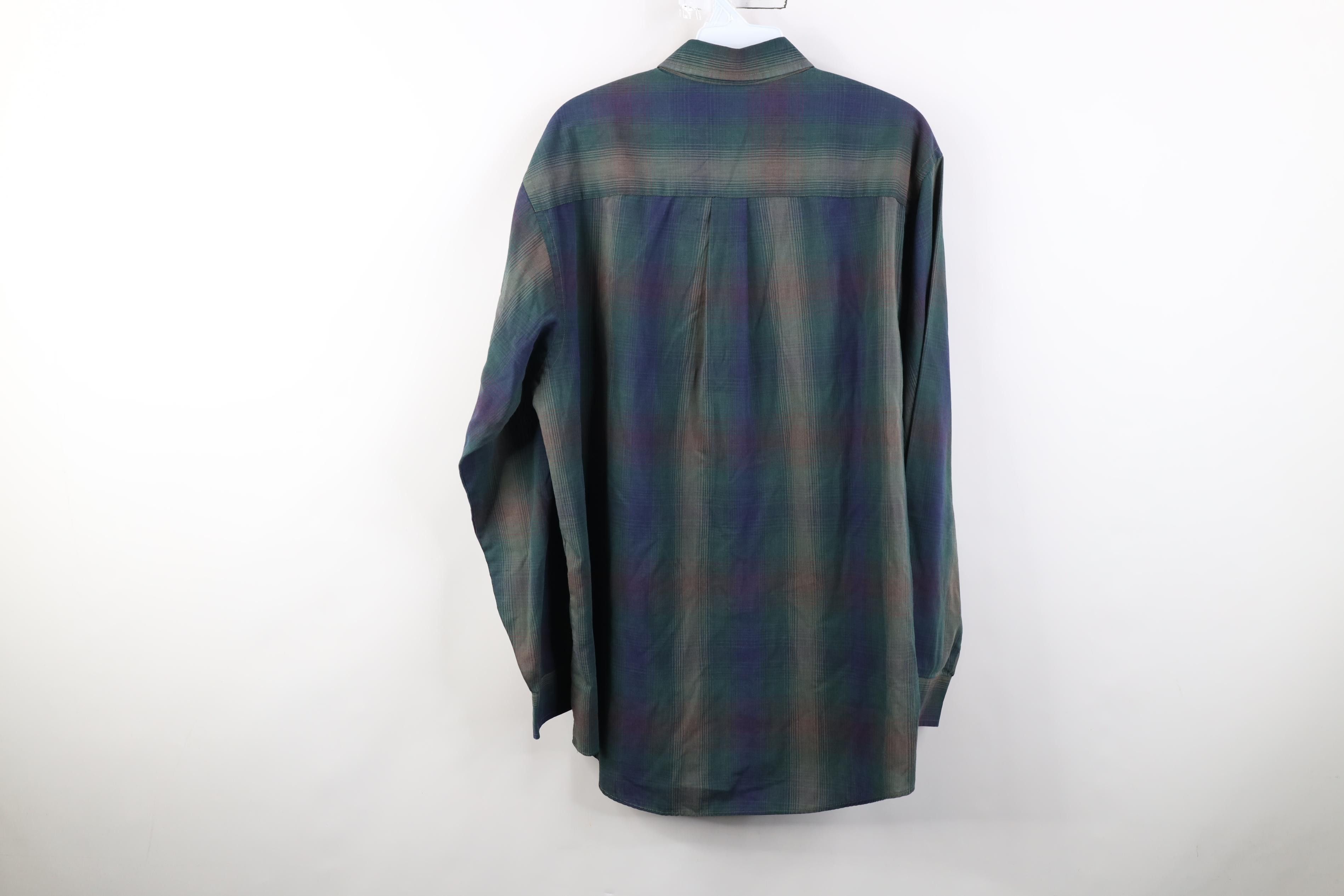Vintage Vintage 90s Streetwear Pocket Collared Button Down Shirt Size US M / EU 48-50 / 2 - 9 Thumbnail