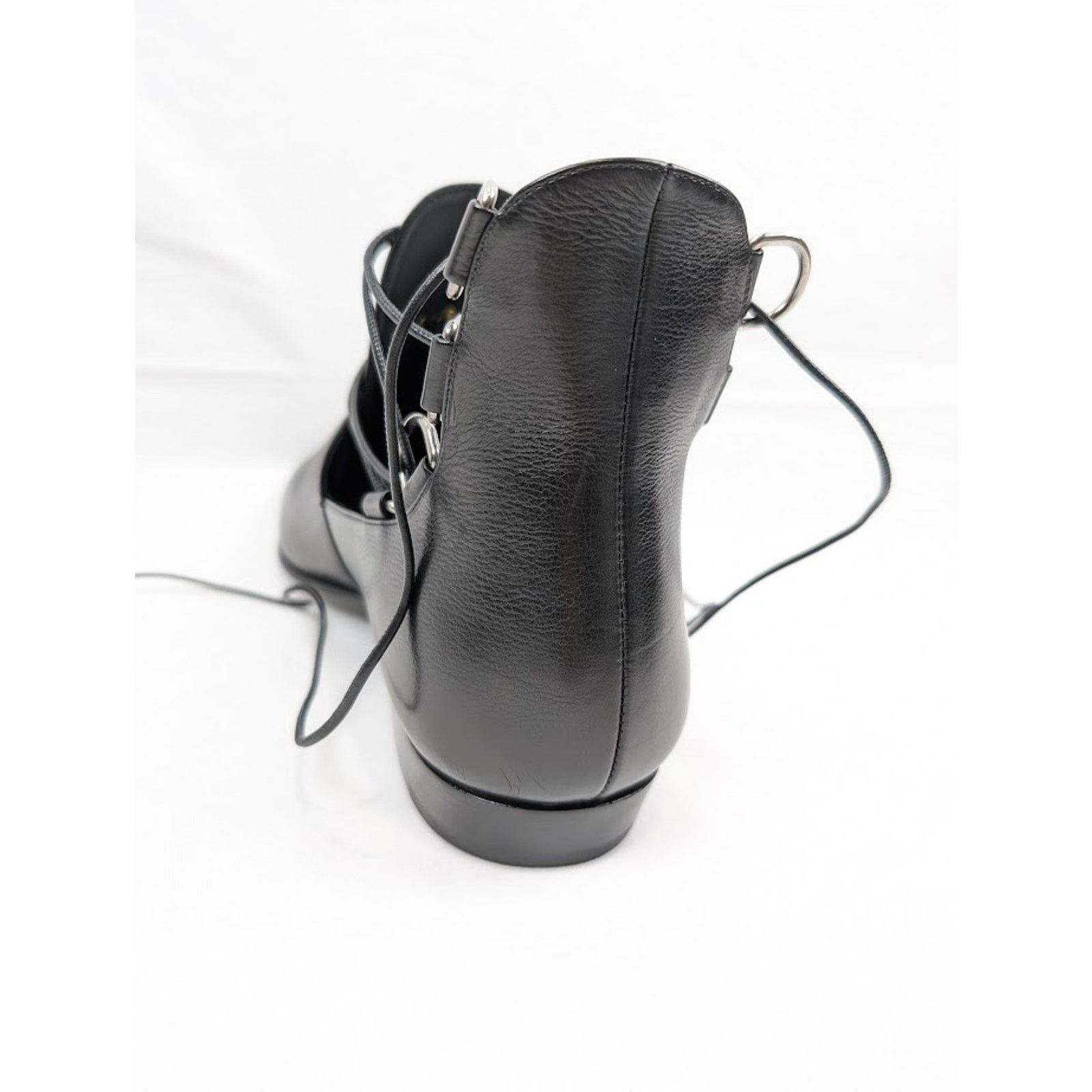 Saint Laurent Paris o1rshd1 Q:2 / Goth 15 Lace Up Shoes in Nero Size US 10 / EU 43 - 10 Thumbnail