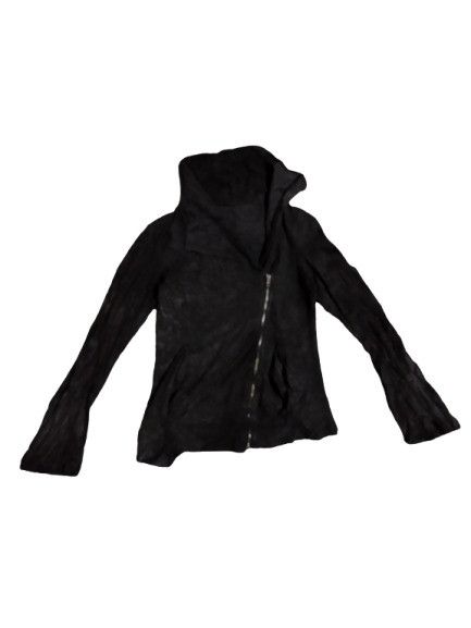 Vera Pelle Vera Pelle Asymmetrical Leather Jacket Size XXS / US 00 / IT 34 - 1 Thumbnail