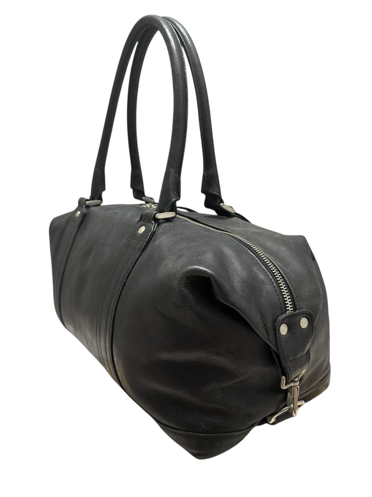 MasterPiece 🇯🇵 Masterpiece Japan Horse Leather Overnight Bag Duffle Bag Size ONE SIZE - 4 Thumbnail