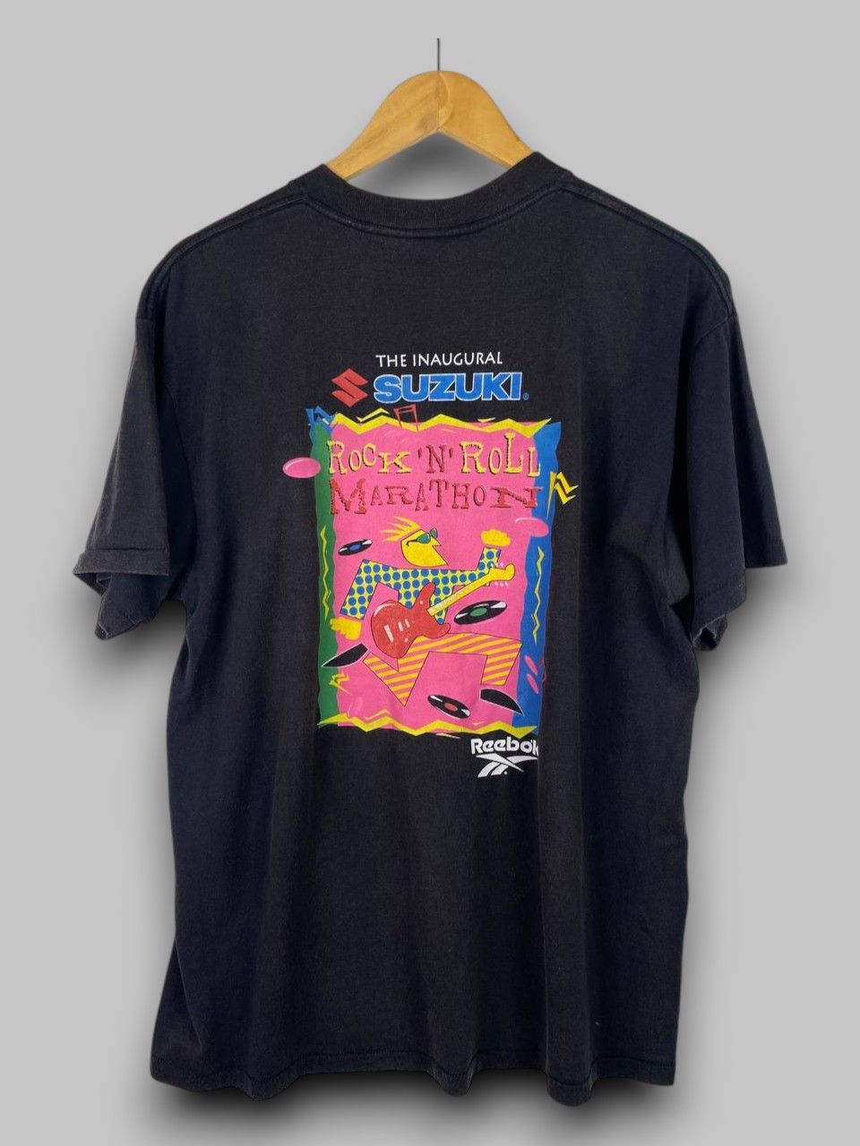 Vintage vintage rock n roll marathon finisher tee Size US L / EU 52-54 / 3 - 1 Thumbnail