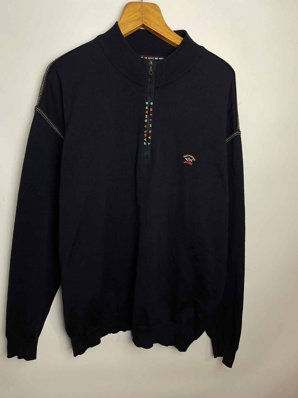 Paul & Shark ✅RARE✅1/3 Zip Sweater Paul Shark Size US XL / EU 56 / 4 - 2 Thumbnail
