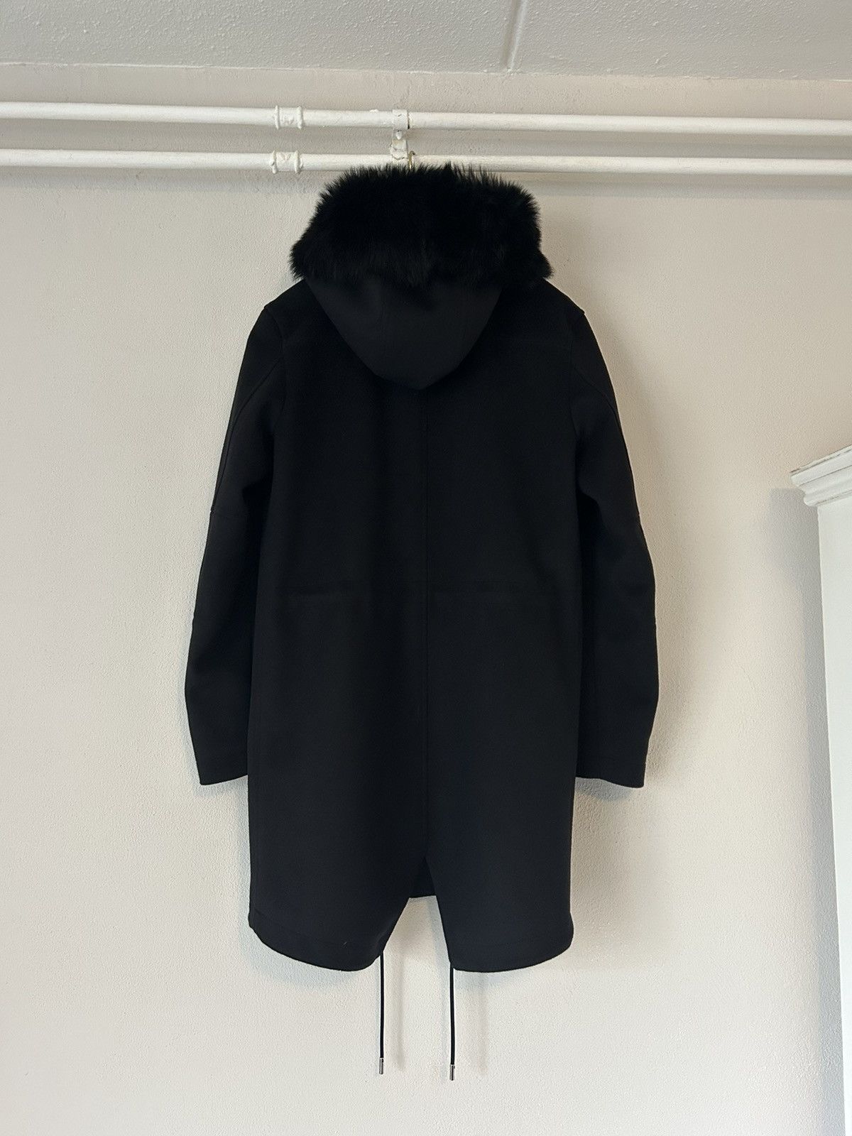 Dior Dior Homme Wool/Cashmere Parka with Fur Collar Size US L / EU 52-54 / 3 - 9 Thumbnail