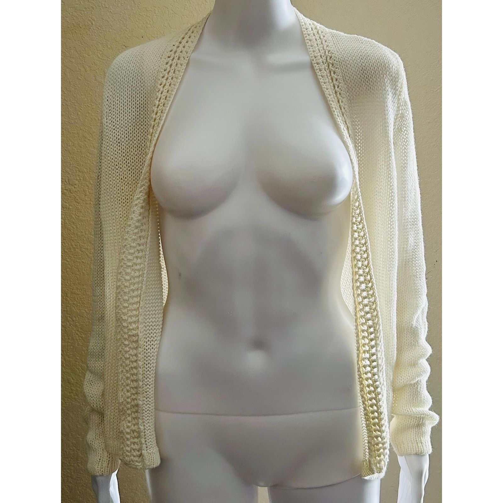 J.McLaughlin J. McLaughlin | Women's Linen Blend Knit Cardigan | Small Size S / US 4 / IT 40 - 1 Thumbnail