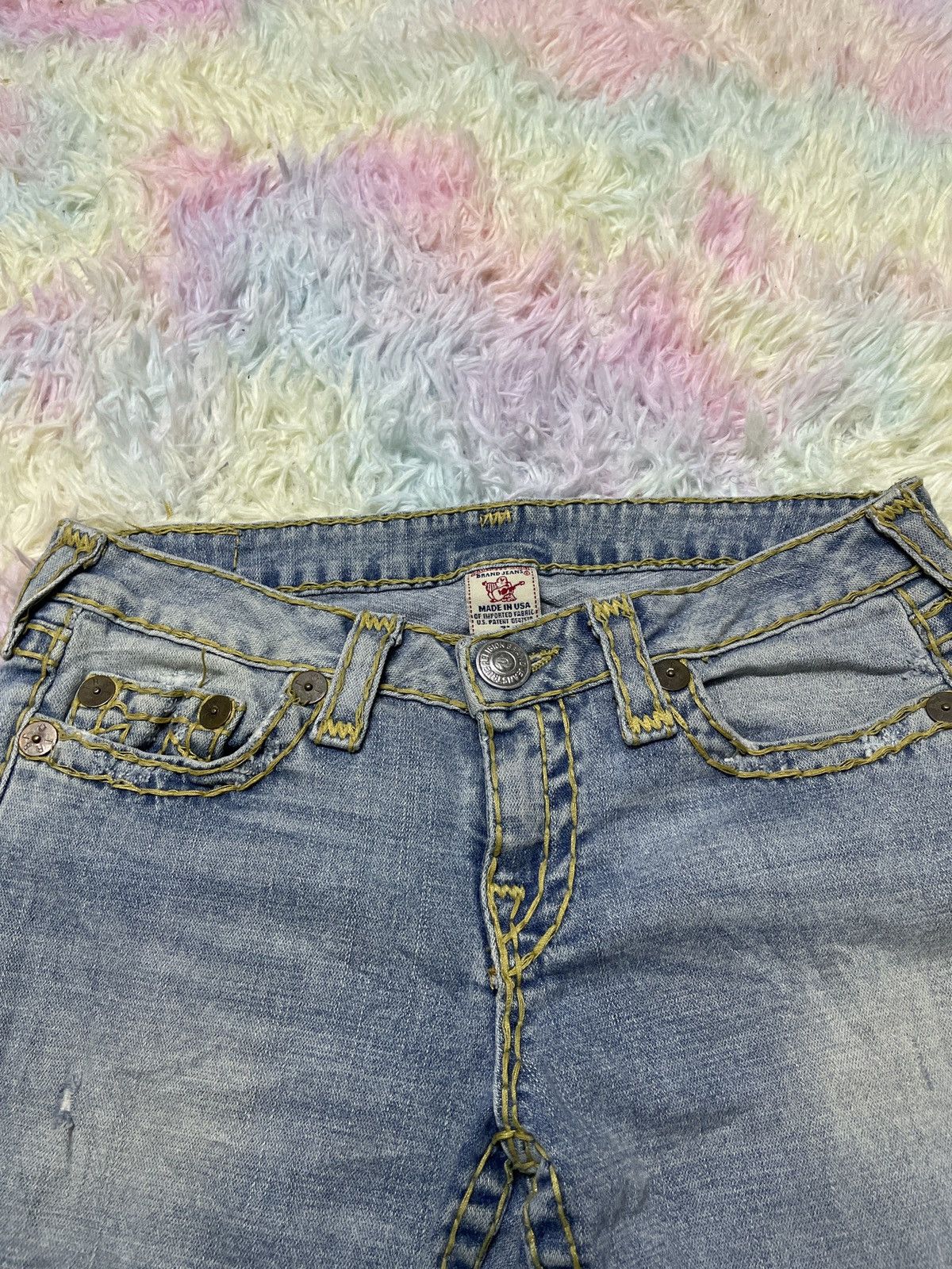 True Religion × Vintage ‼️HEARING OFFER‼️True Religion denim for women Size 31" - 8 Thumbnail